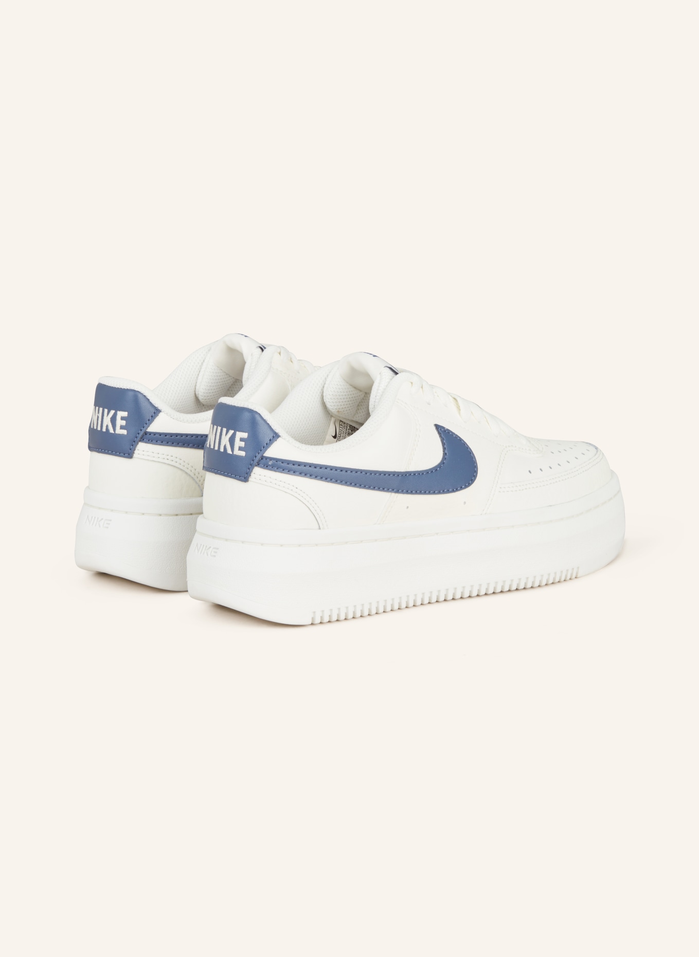 Nike Sneakers COURT VISION ALTA, Color: WHITE/ BLUE (Image 2)