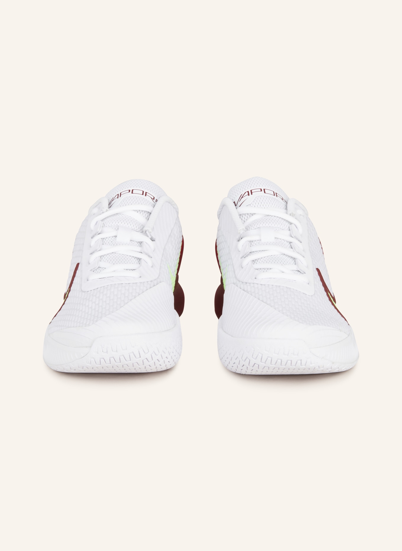 Nike Tennis shoes NIKECOURT AIR ZOOM VAPOR PRO 2, Color: WHITE/ DARK RED (Image 3)