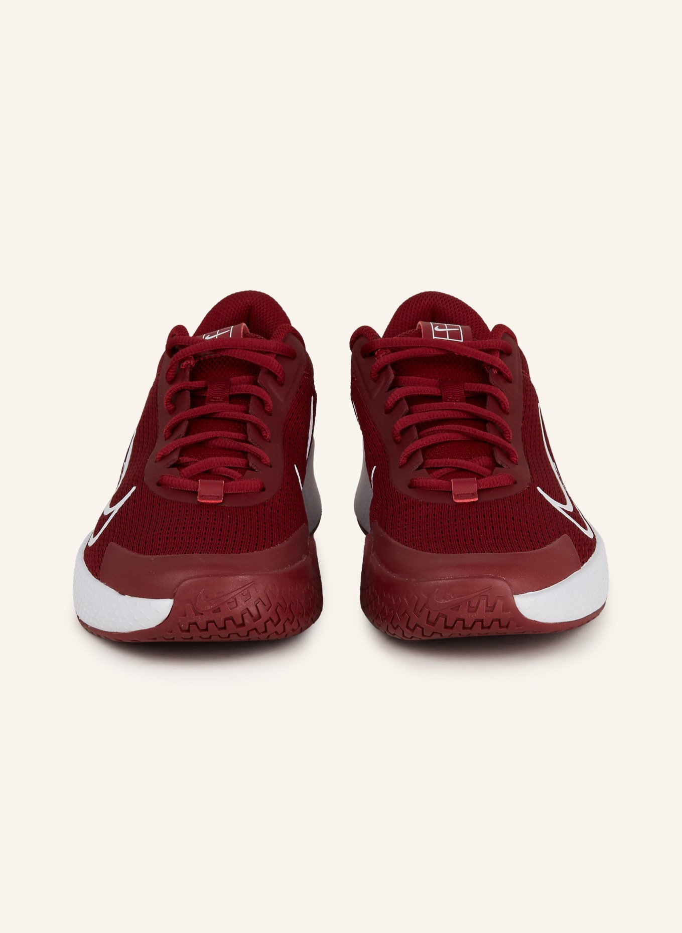 Nike Tenisové boty COURT VAPOR LITE 2, Barva: TMAVĚ ČERVENÁ (Obrázek 3)