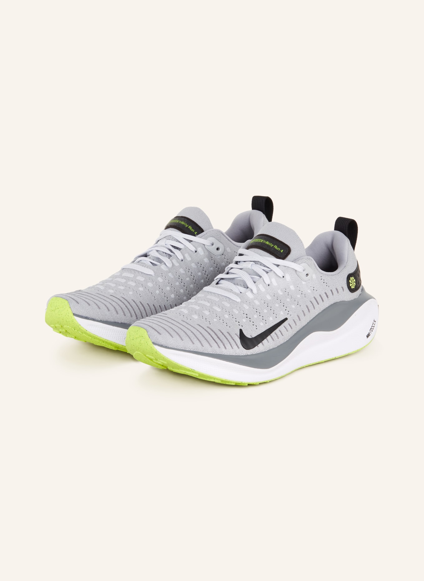 Nike Laufschuhe INIFINITYRN 4, Farbe: GRAU/ SCHWARZ (Bild 1)