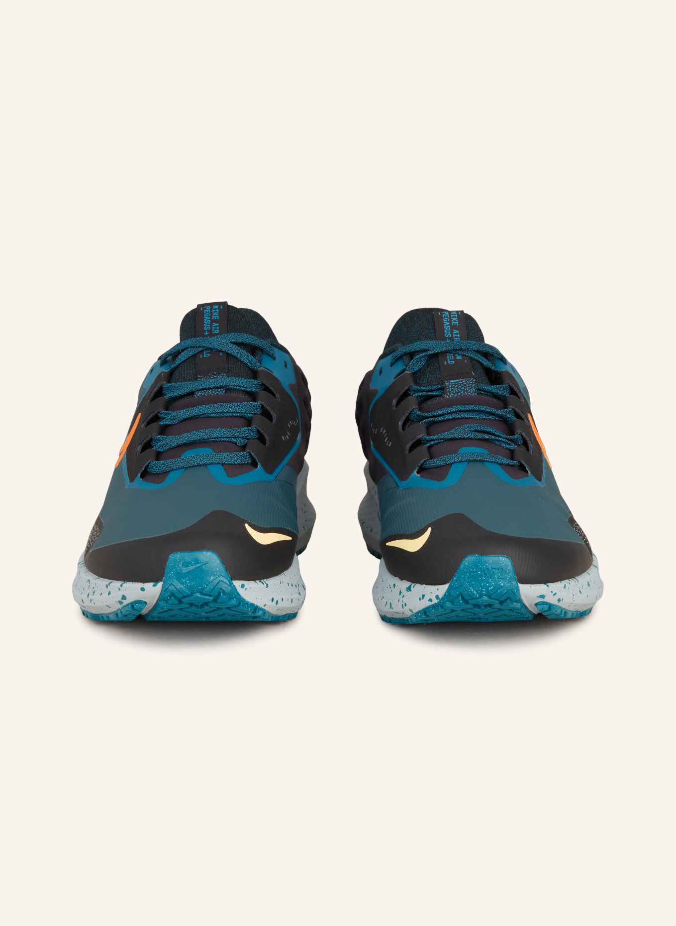 Nike Laufschuhe PEGASUS 39 SHIELD, Farbe: PETROL/ ORANGE (Bild 3)