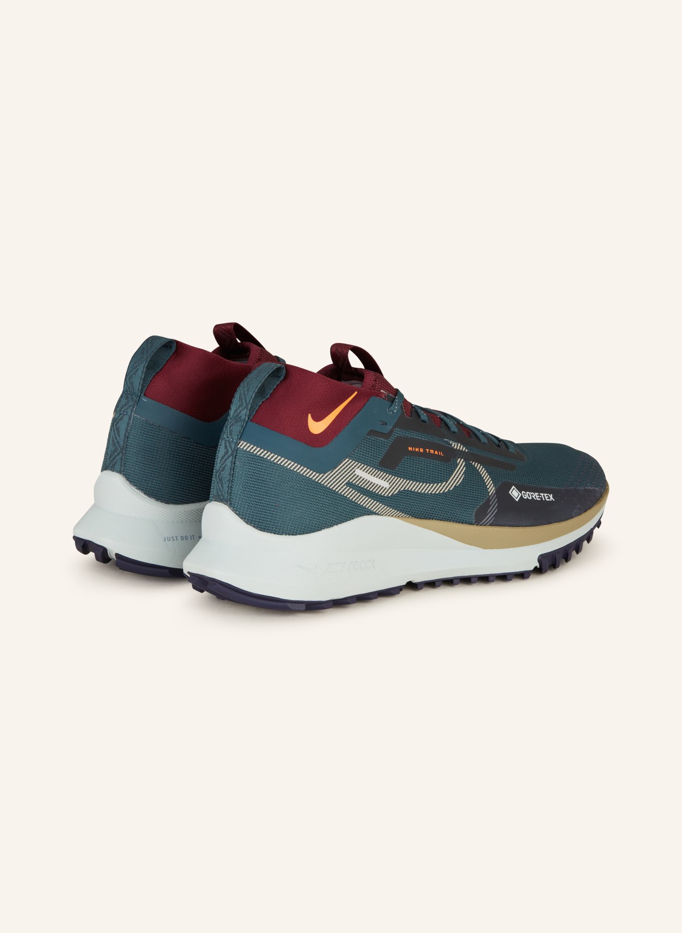 Nike Trailrunning-Schuhe PEGASUS TRAIL 4 GTX, Farbe: PETROL/ BEIGE (Bild 2)