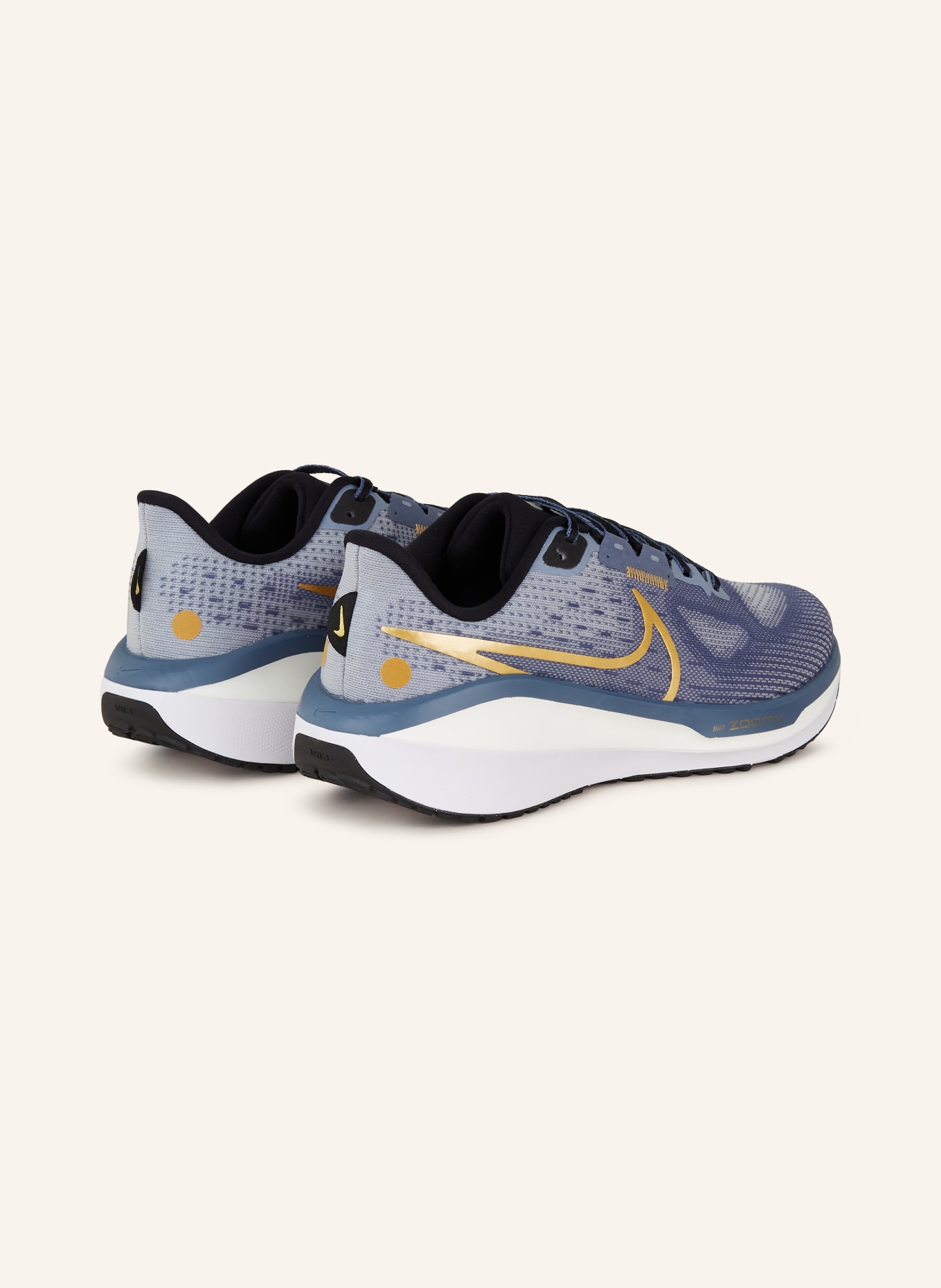 Nike Laufschuhe VOMERO 17, Farbe: BLAUGRAU/ GOLD (Bild 2)