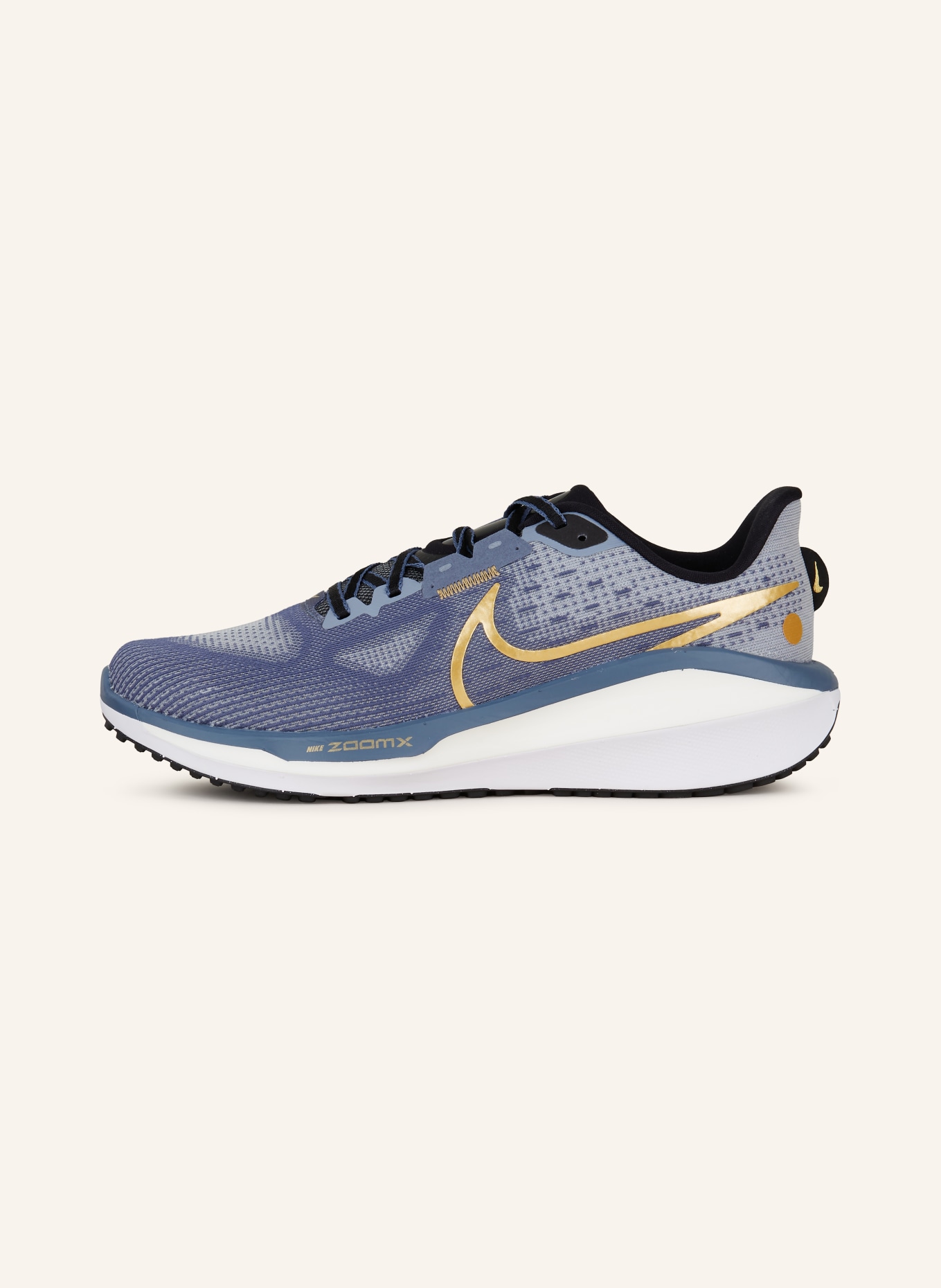 Nike Laufschuhe VOMERO 17, Farbe: BLAUGRAU/ GOLD (Bild 4)
