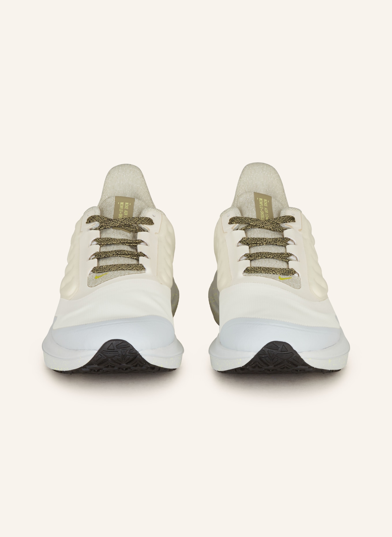 Nike Buty do biegania WINFLO 9 SHIELD, Kolor: ECRU/ JASNOCZARY/ ZIELONY (Obrazek 3)