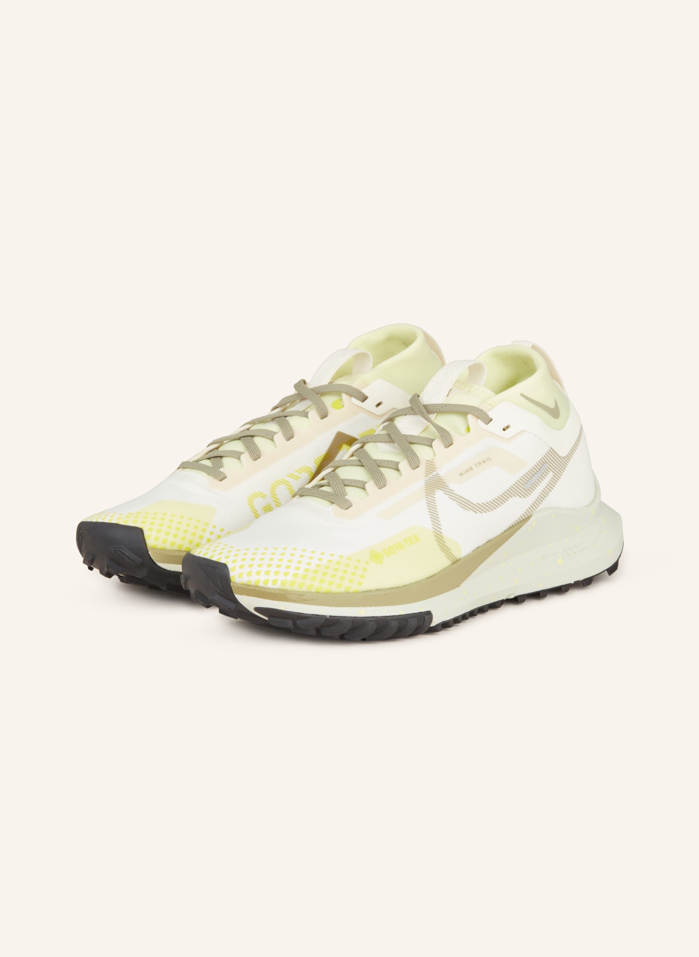Nike Trailrunning-Schuhe PEGASUS TRAIL 4 GTX, Farbe: WEISS/ GELB (Bild 1)