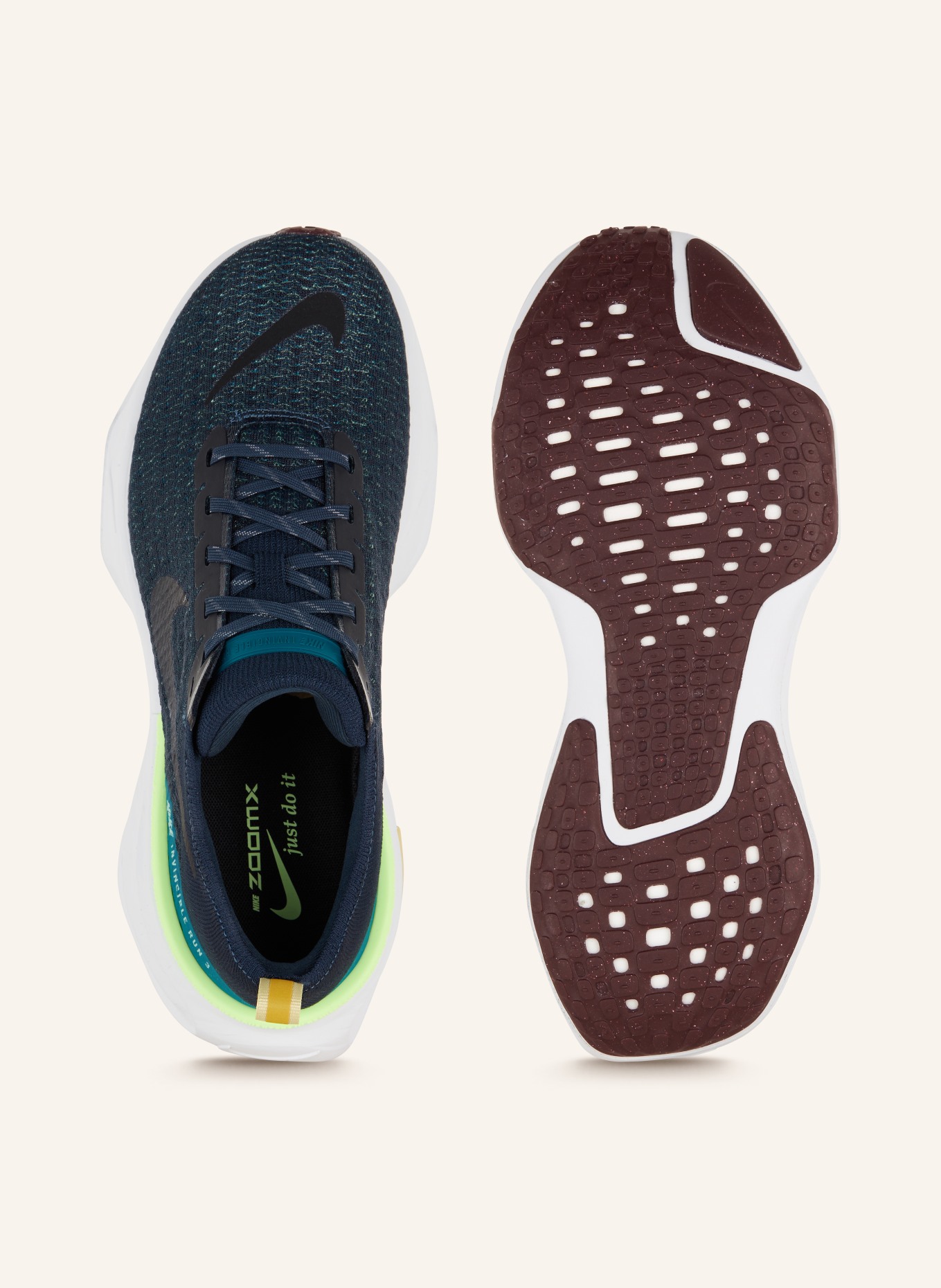 Nike Laufschuhe INVINCIBLE 3, Farbe: PETROL/ SCHWARZ (Bild 5)