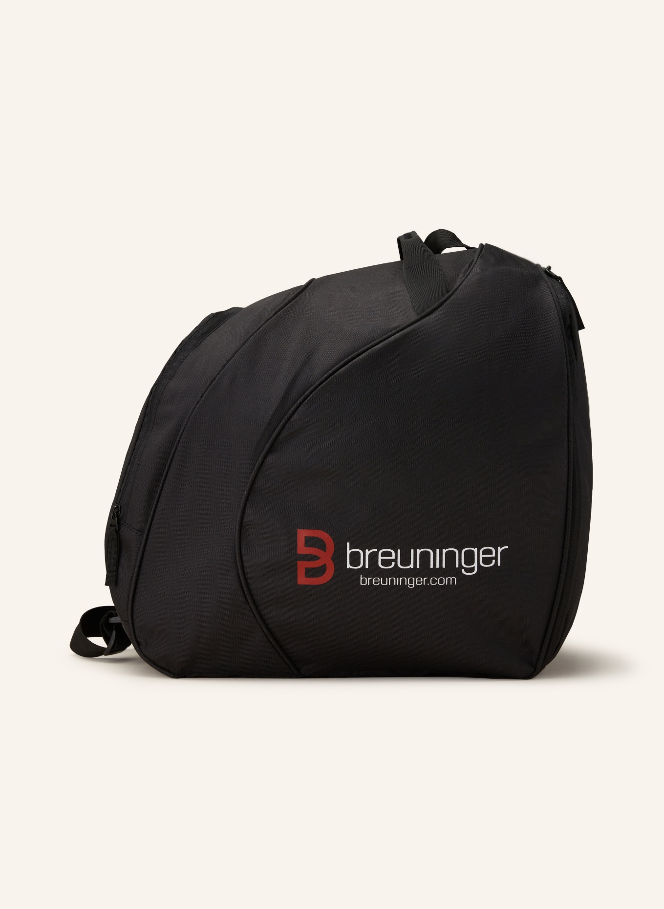 Breuninger Mitarbeiterkollektion Ski boot bag with Breuninger logo, Color: BLACK/ WHITE (Image 1)