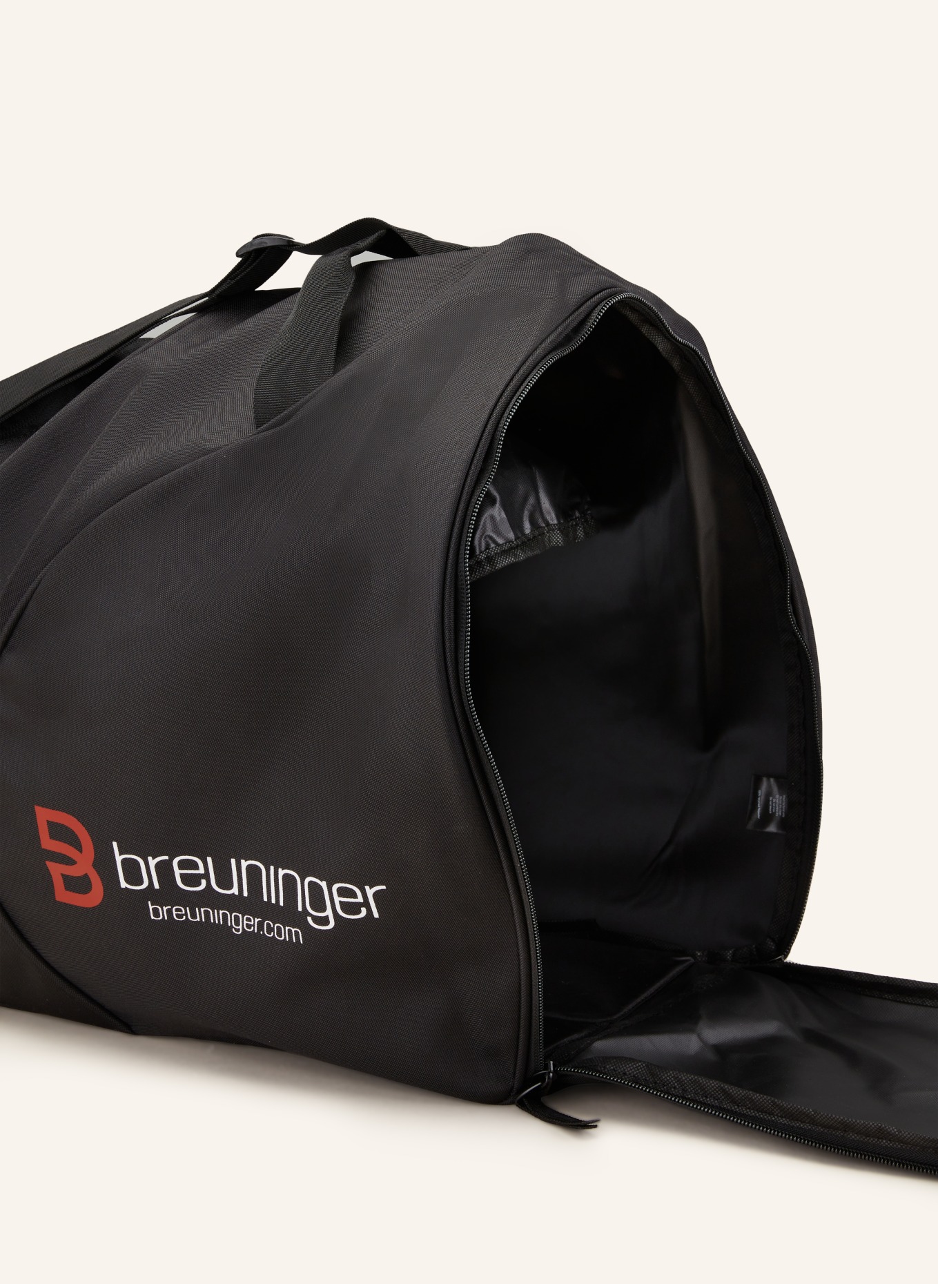 Breuninger Mitarbeiterkollektion Ski boot bag with Breuninger logo, Color: BLACK/ WHITE (Image 3)