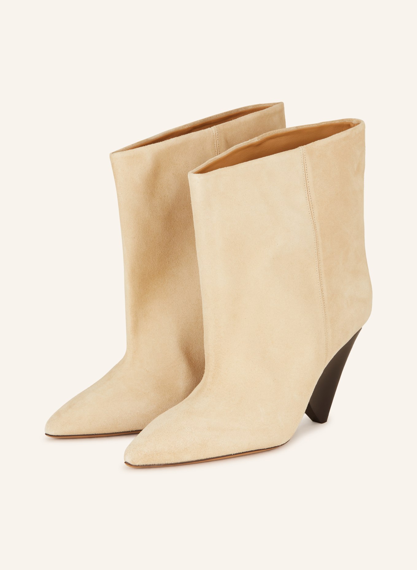ISABEL MARANT Ankle boots MIYAKO-GD, Color: LIGHT BROWN (Image 1)