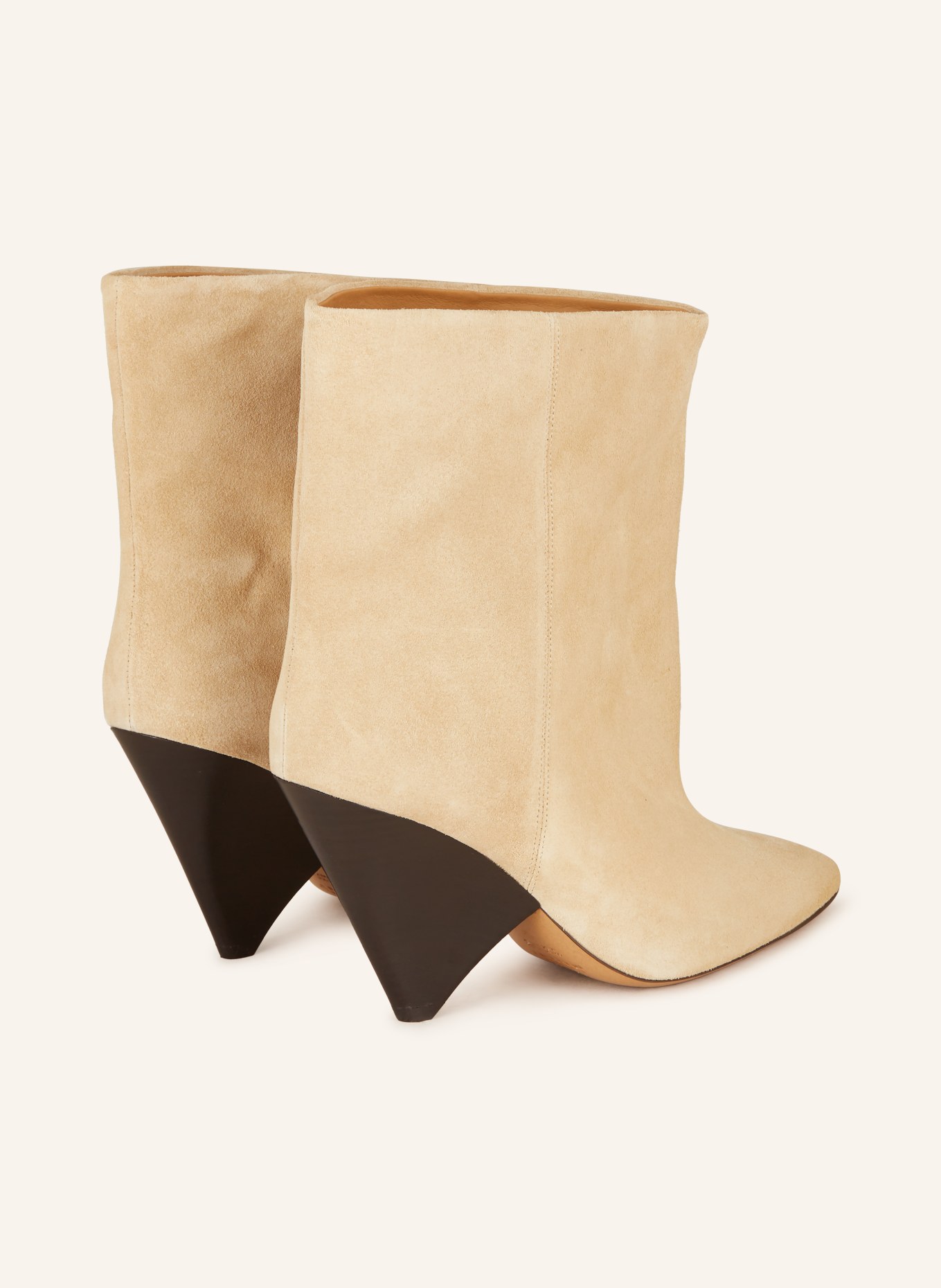 ISABEL MARANT Ankle boots MIYAKO-GD, Color: LIGHT BROWN (Image 2)