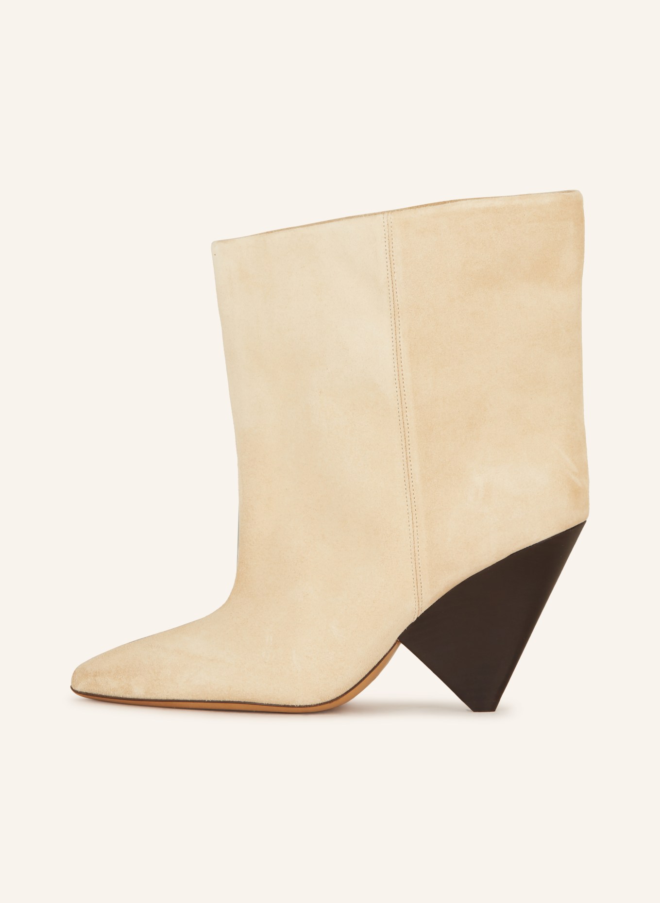 ISABEL MARANT Ankle boots MIYAKO-GD, Color: LIGHT BROWN (Image 4)