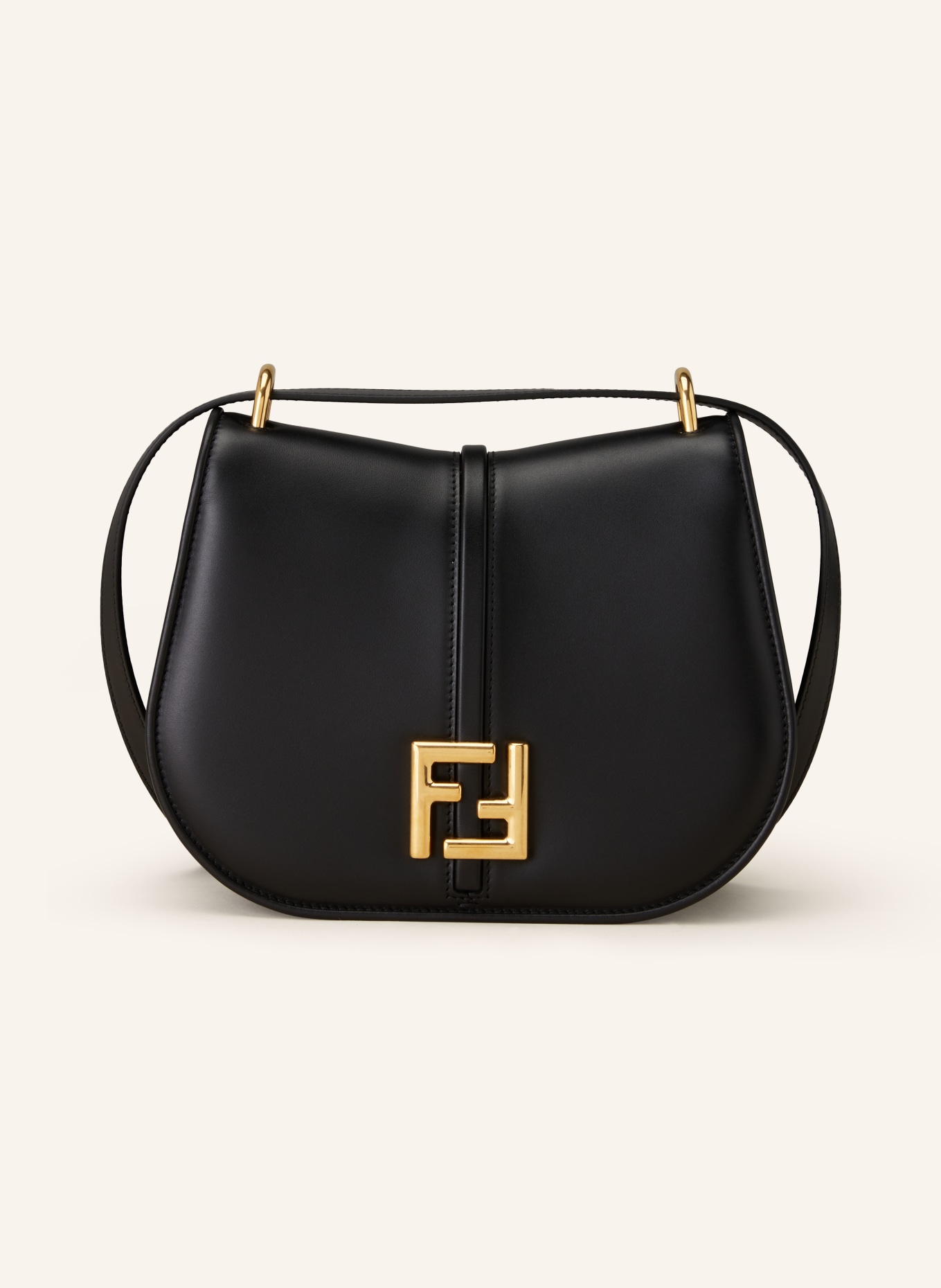 FENDI Crossbody bag C'MON MEDIUM, Color: BLACK/ GOLD (Image 1)