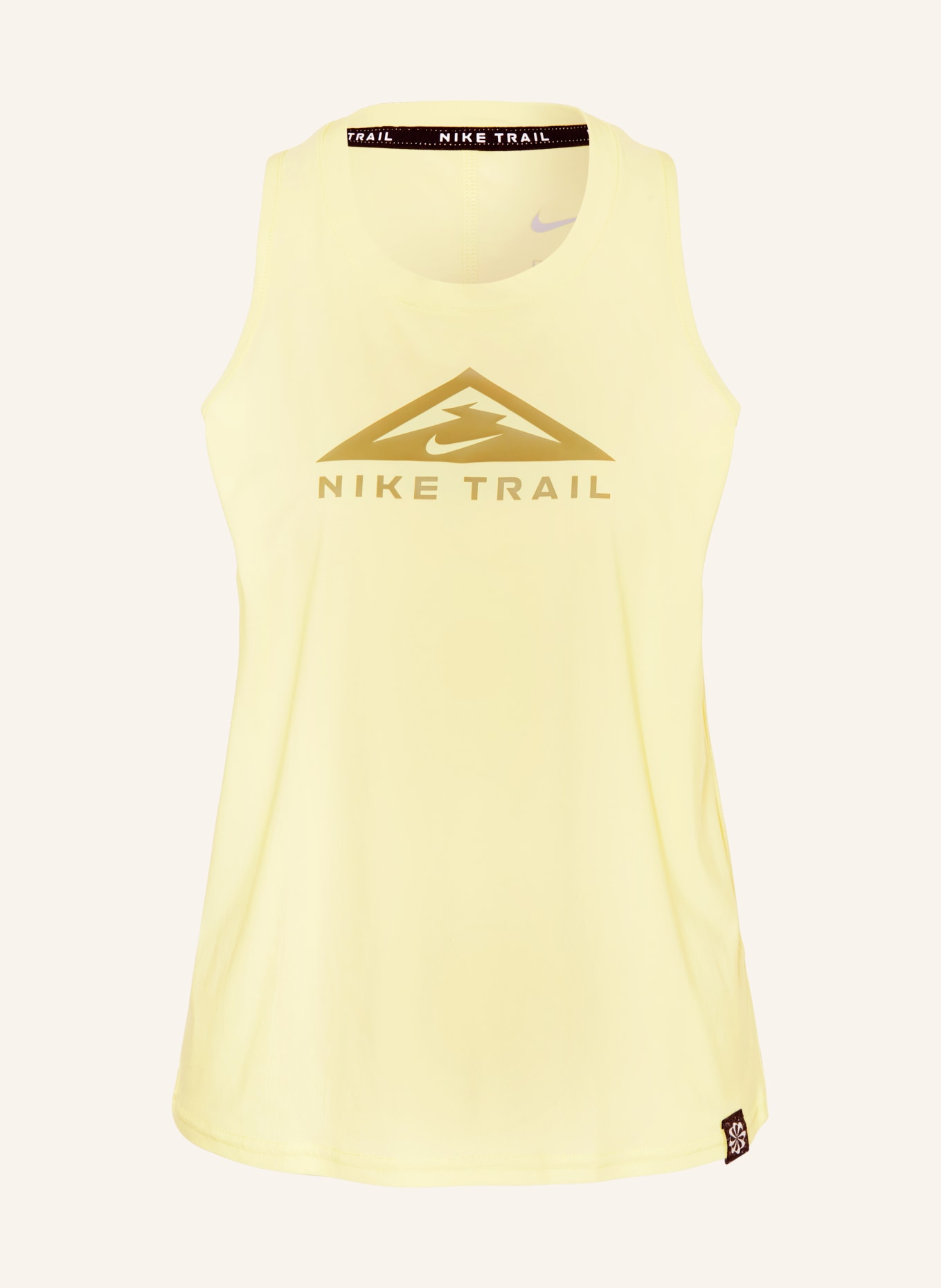 Nike Lauftop DRI-FIT, Farbe: HELLGRÜN (Bild 1)