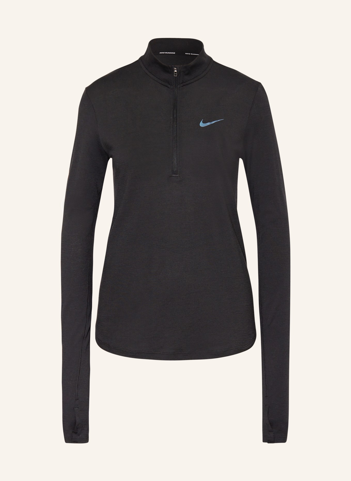 Nike Běžecké tričko DRI-FIT SWIFT, Barva: ČERNÁ (Obrázek 1)