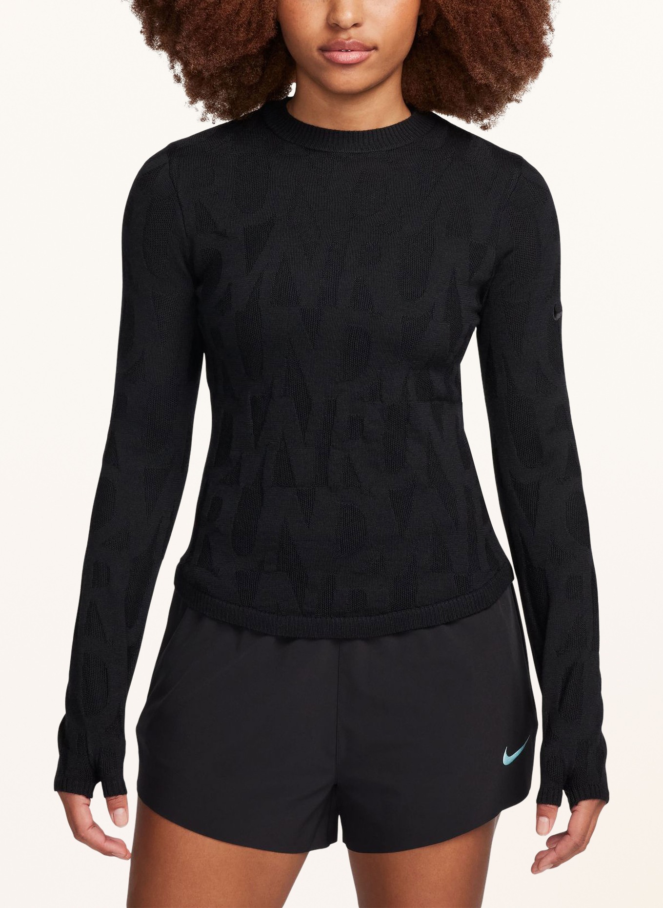 Nike Running shirt RUN DIVISION, Color: BLACK (Image 4)