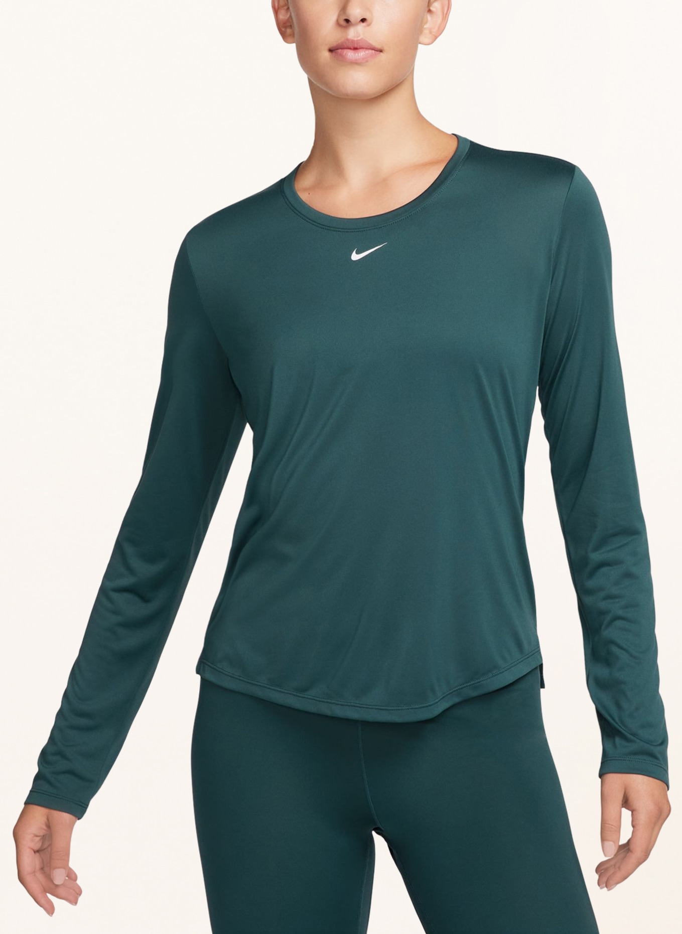 Nike Tričko s dlouhým rukávem DRI-FIT ONE, Barva: PETROLEJOVÁ (Obrázek 2)