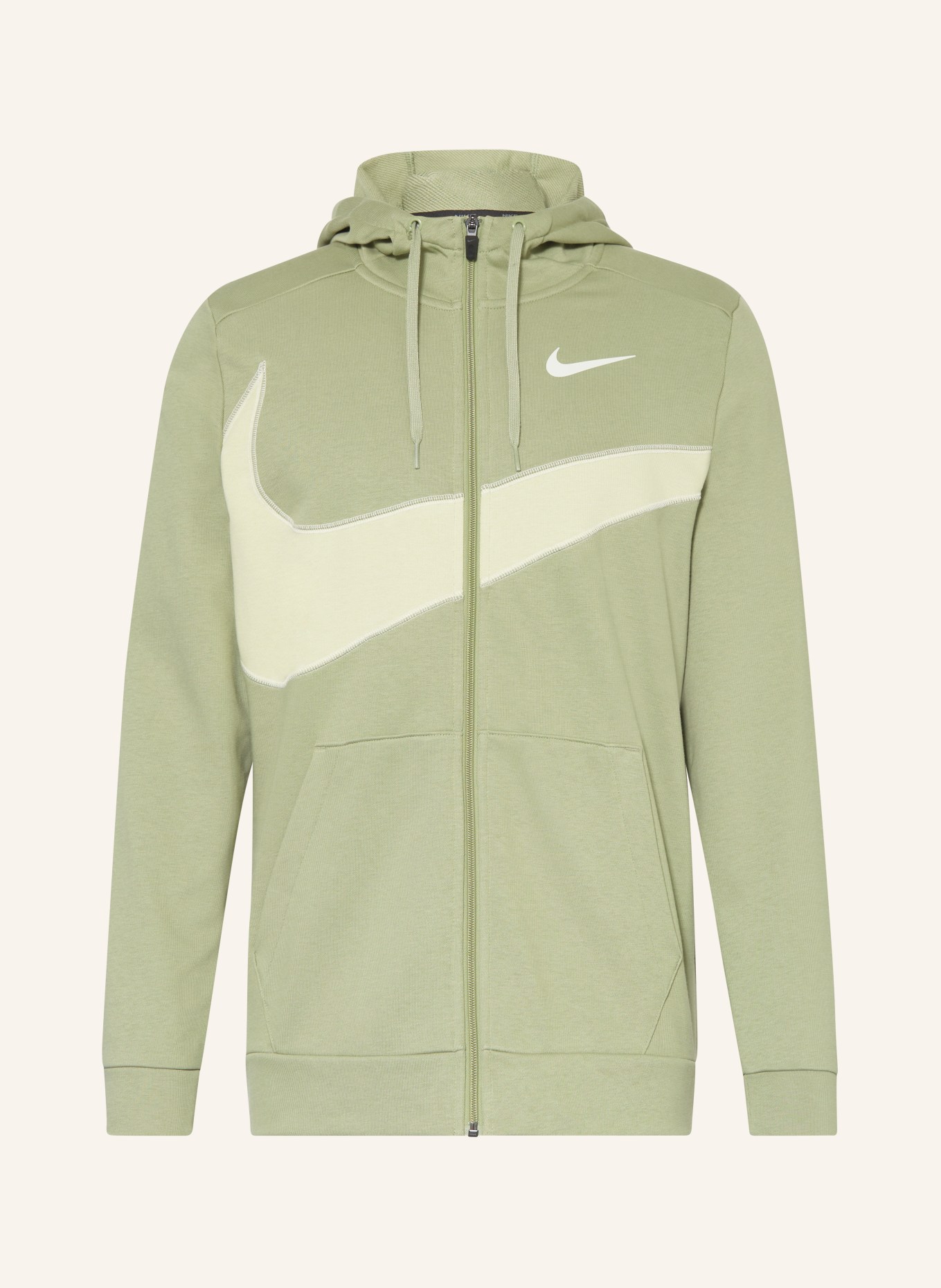 Nike Sweatjacke DRI-FIT, Farbe: HELLGRÜN (Bild 1)