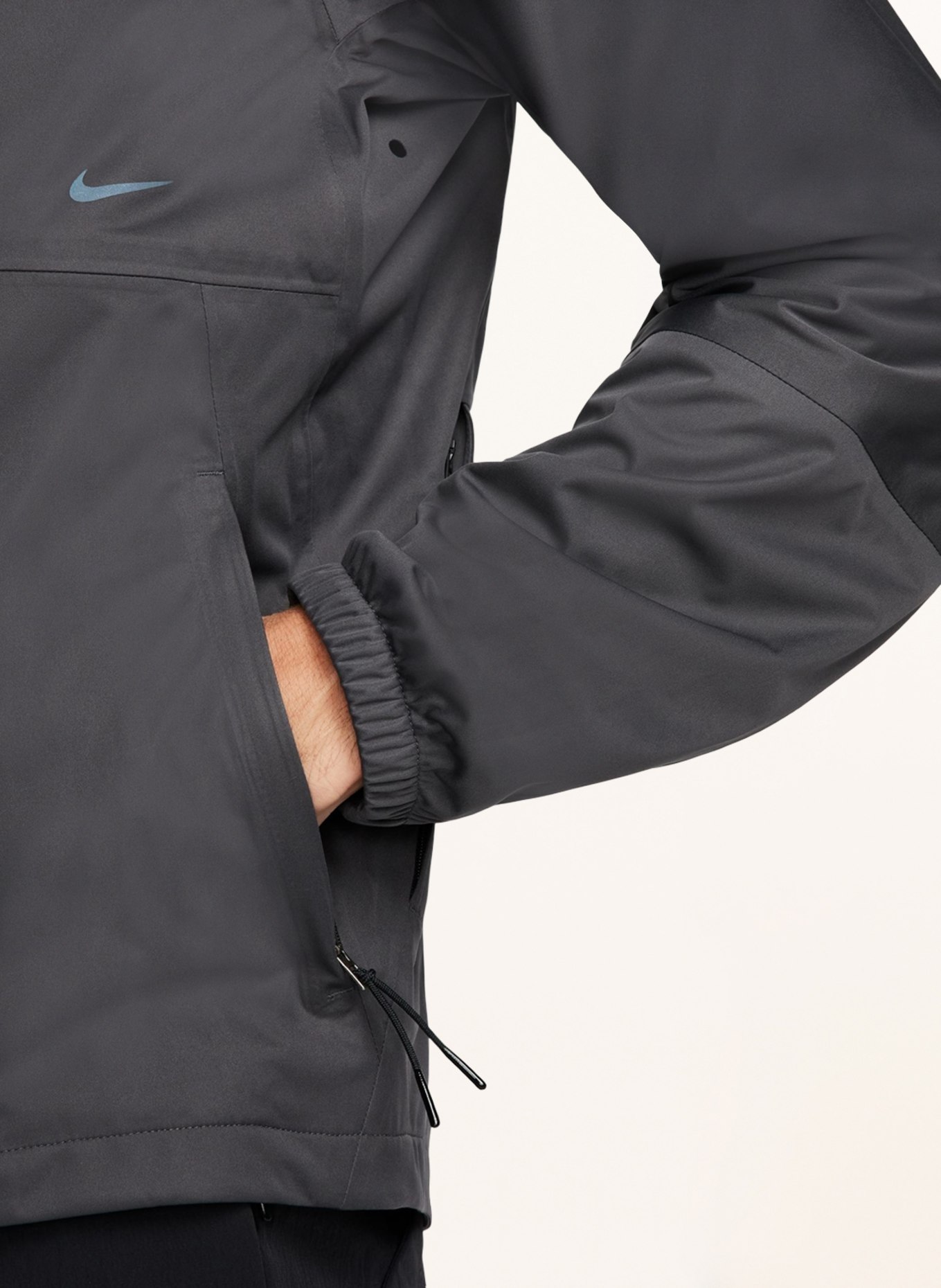 Nike Tréninková bunda STORM-FIT, Barva: TMAVĚ ŠEDÁ (Obrázek 5)