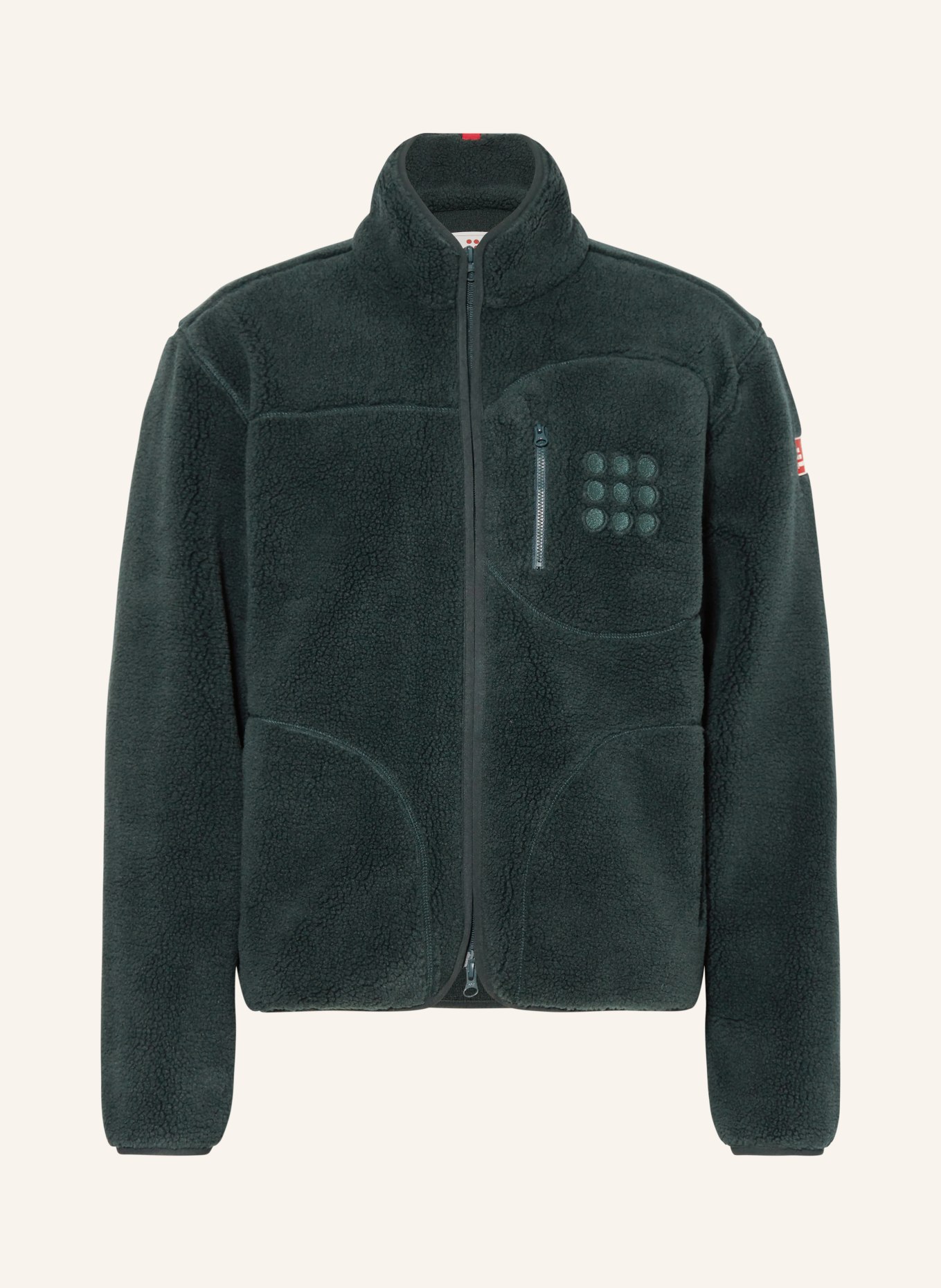 THE NEW ORIGINALS Fleece jacket, Color: GREEN (Image 1)