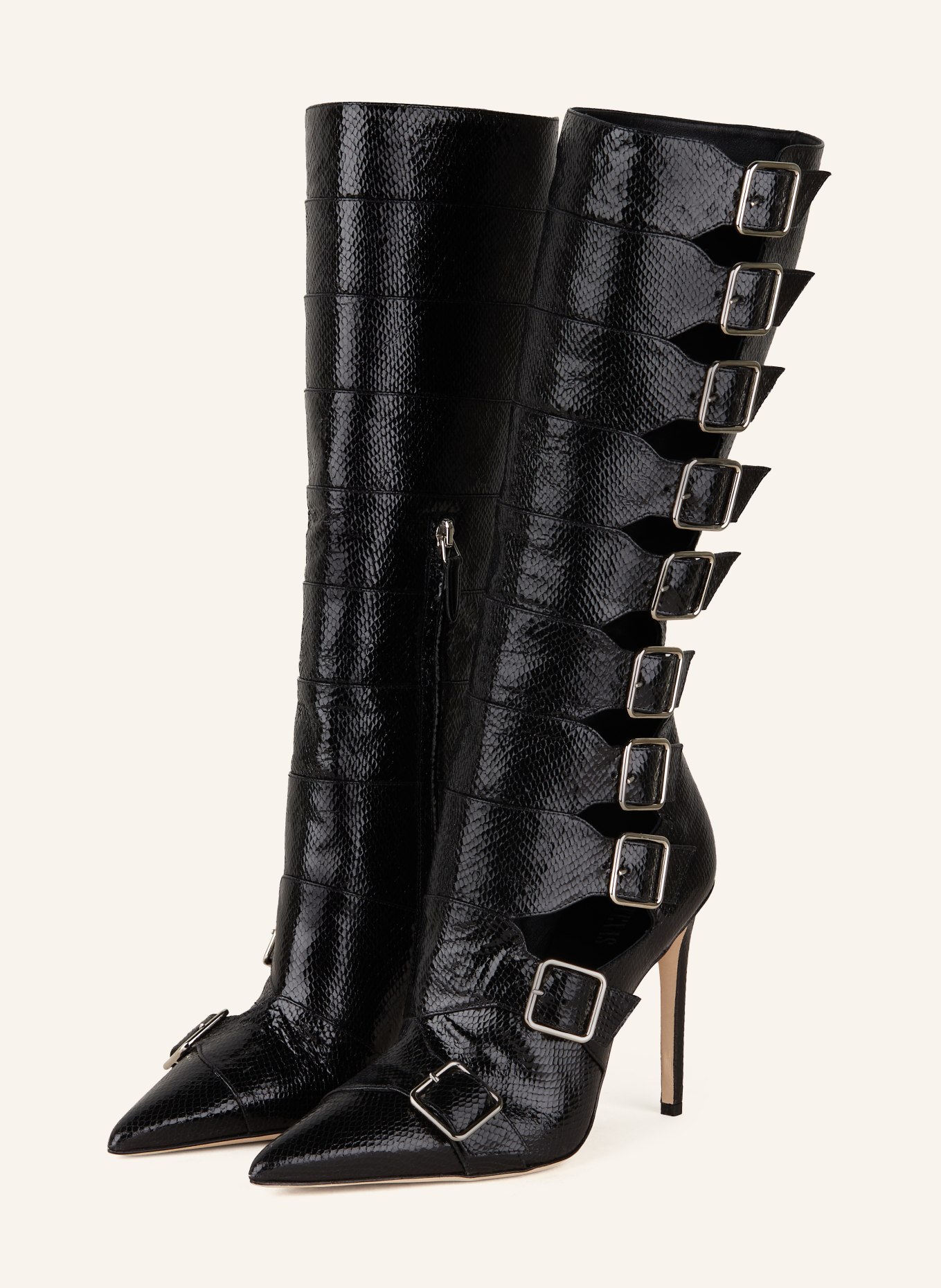 PARIS TEXAS Boots TYRA, Color: BLACK (Image 1)