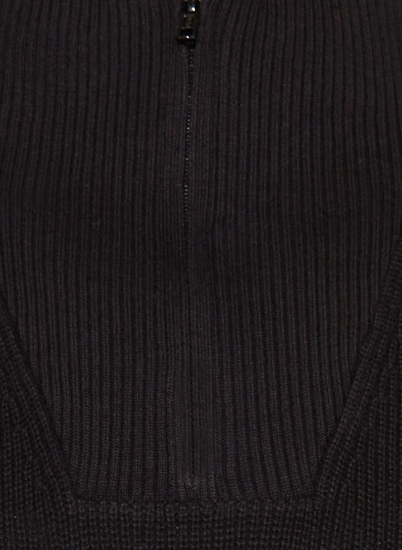 name it Sweter typu troyer, Kolor: CZARNY (Obrazek 3)