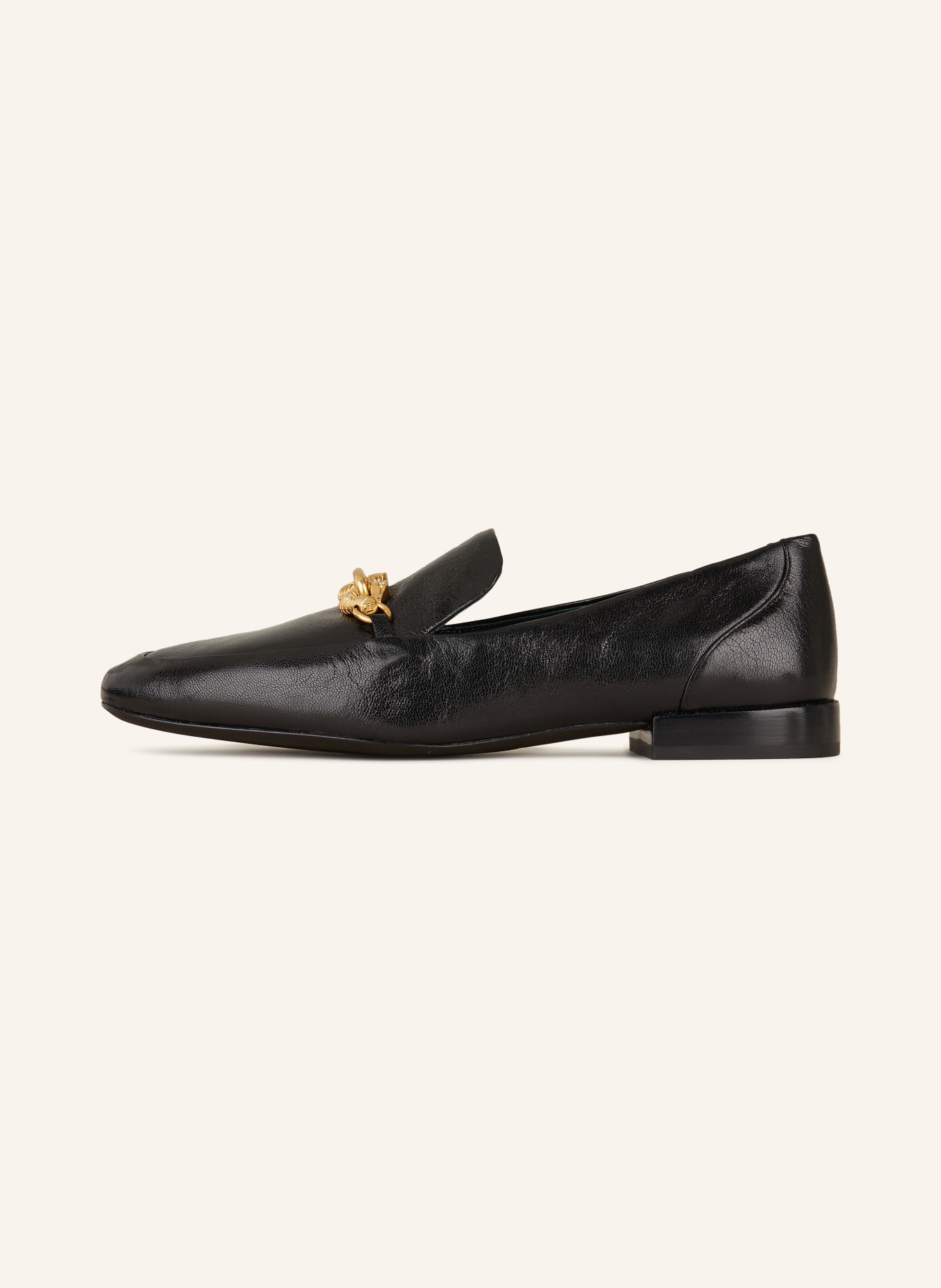 Tory burch black best sale loafers