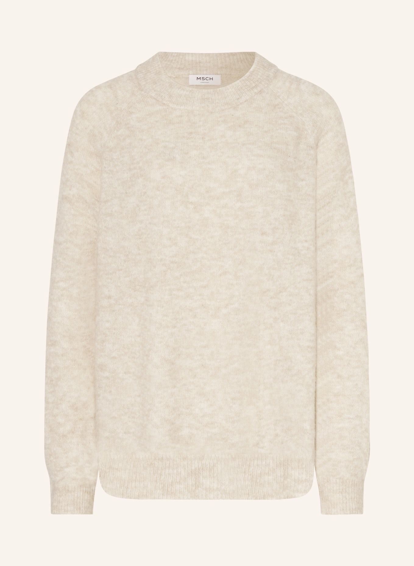 MSCH COPENHAGEN Sweater MSCHLESSINE, Color: LIGHT BROWN (Image 1)