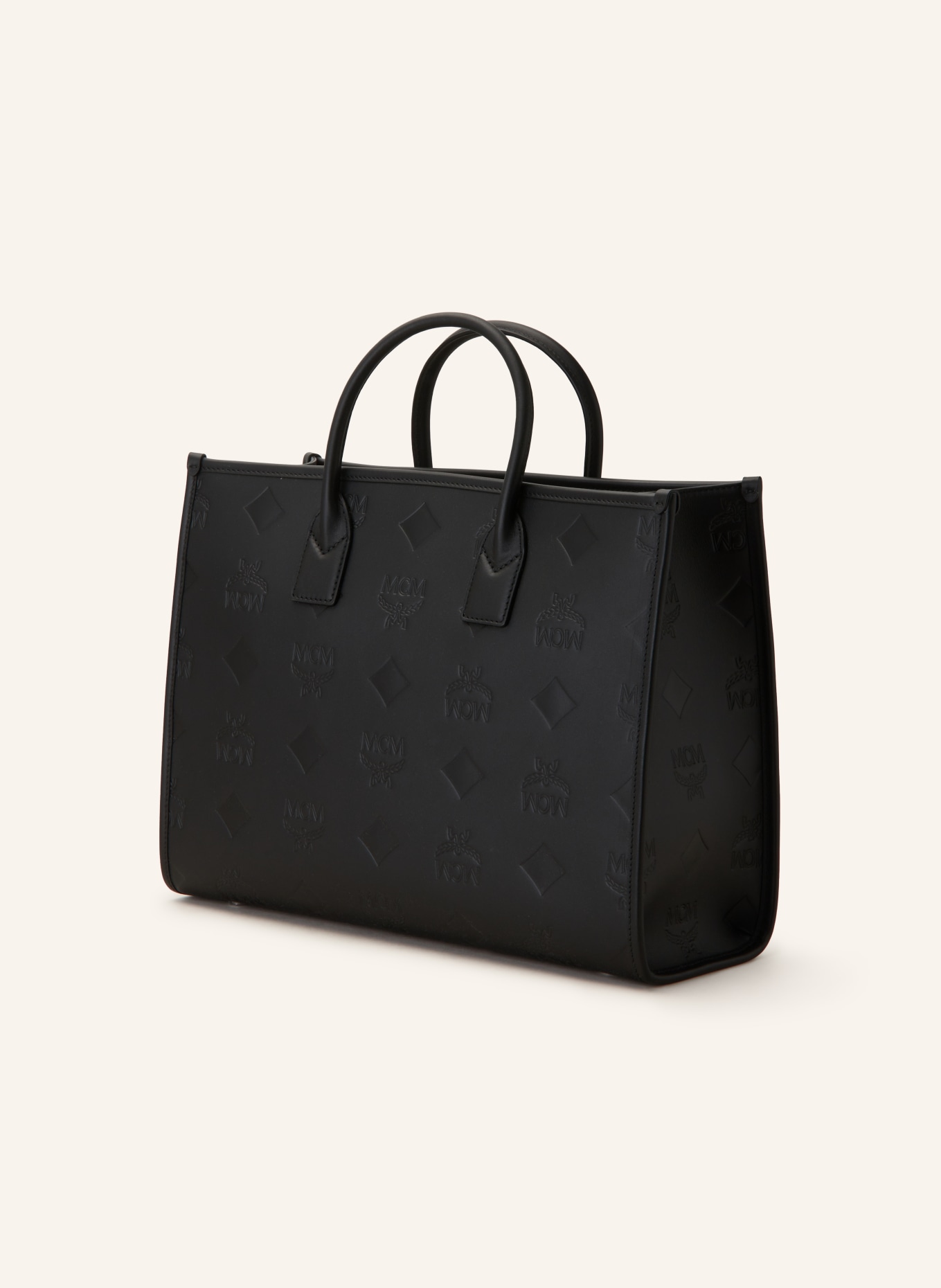 MCM Shopper MÜNCHEN LARGE: SCHWARZ