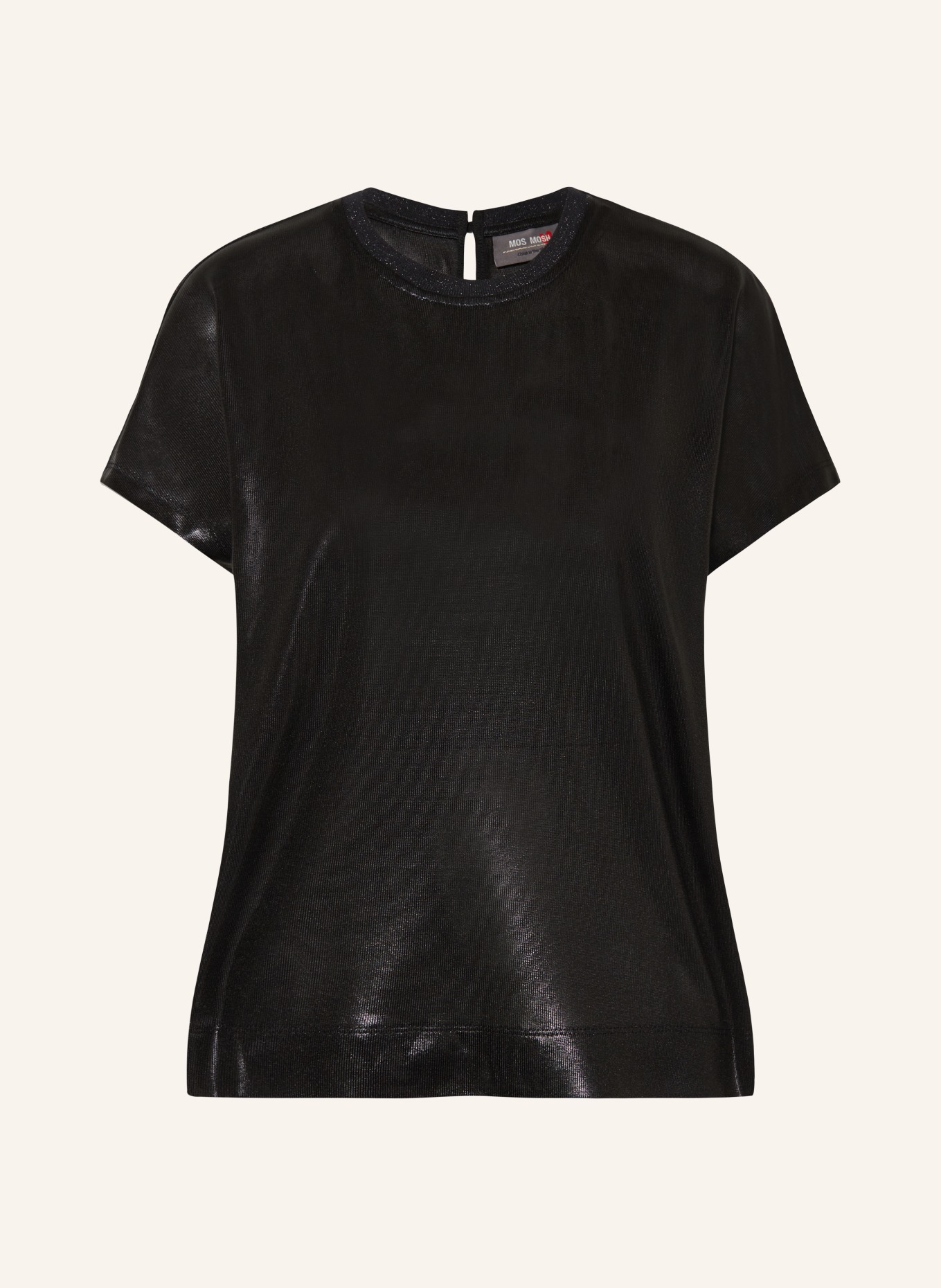 MOS MOSH T-shirt MMNIVOLA, Color: BLACK (Image 1)