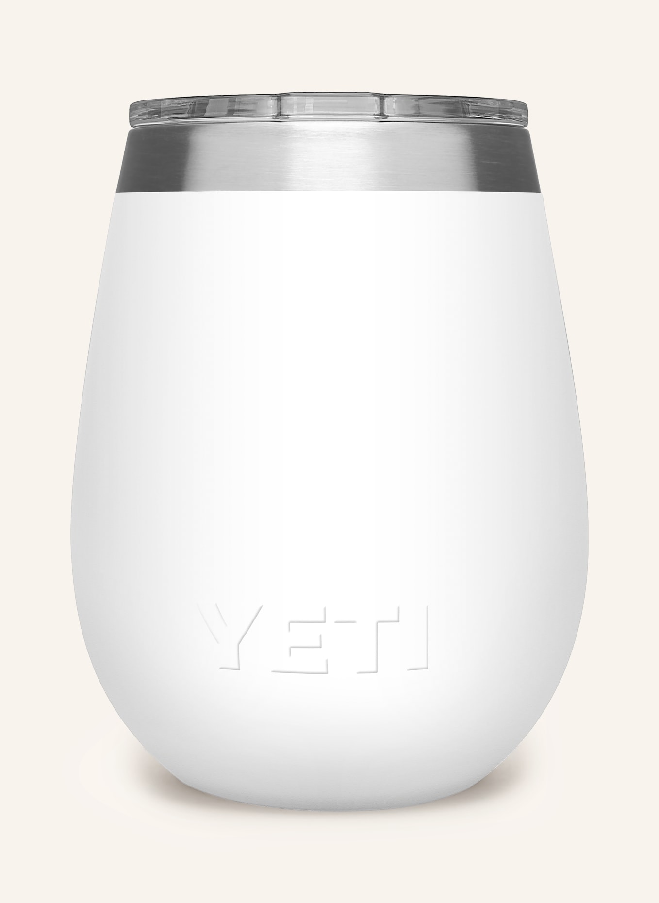 YETI Insulated wine cup RAMBLER®, Color: WHITE/ SILVER (Image 2)