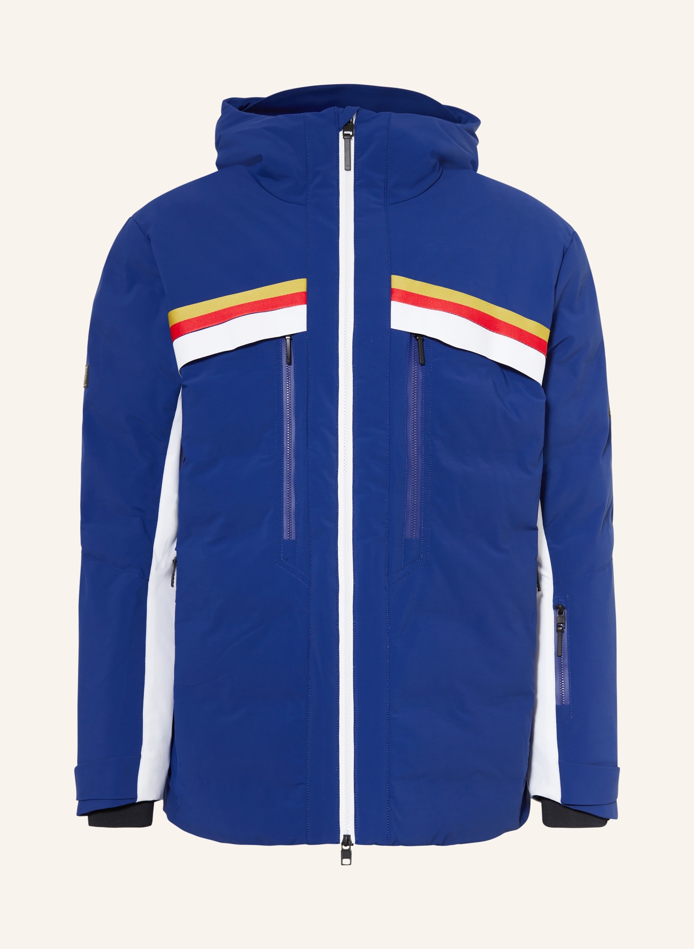 HEAD Ski jacket PORSCHE, Color: BLUE/ WHITE (Image 1)
