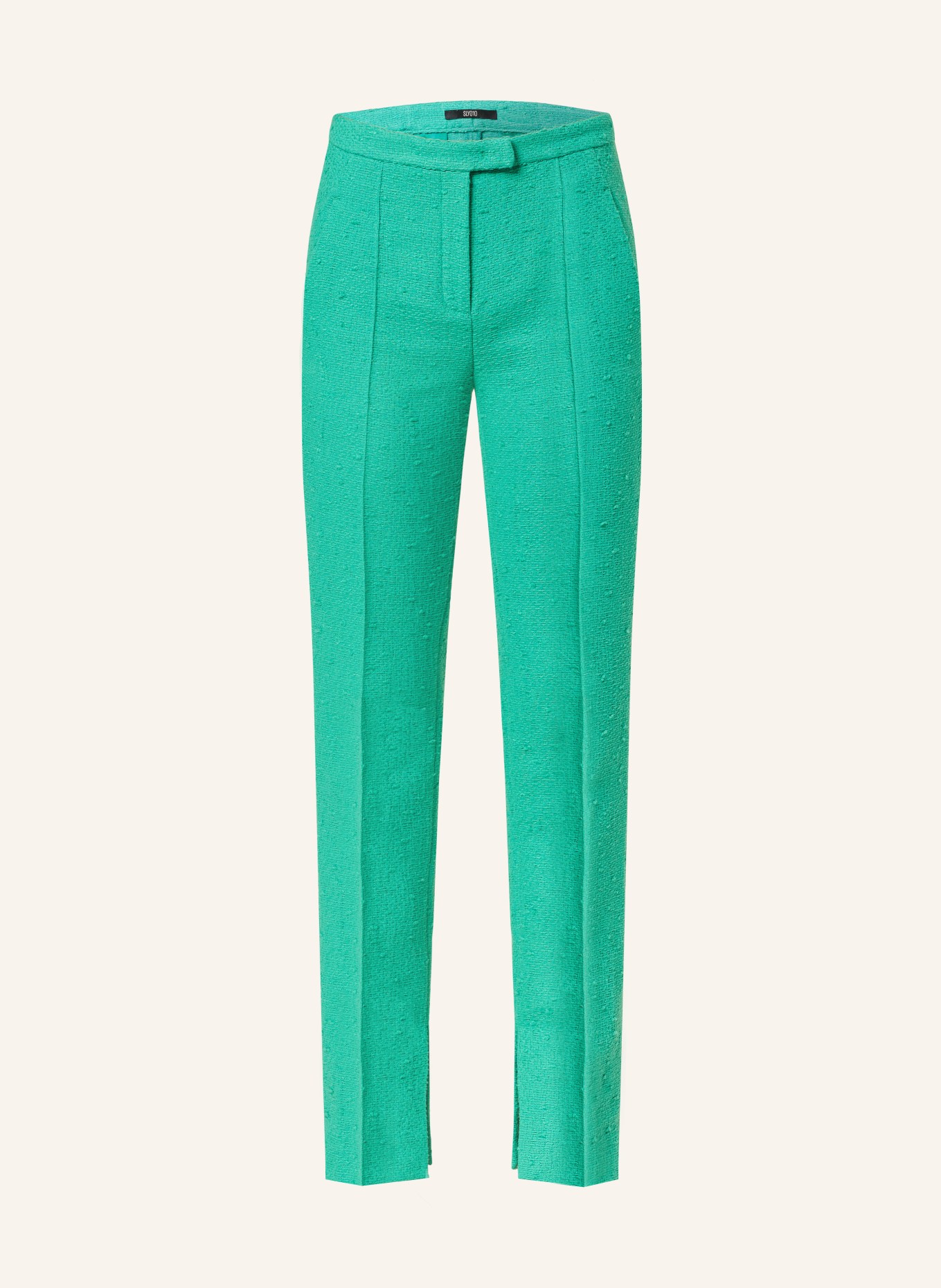 SLY 010 Tweed trousers AZRA, Color: GREEN (Image 1)