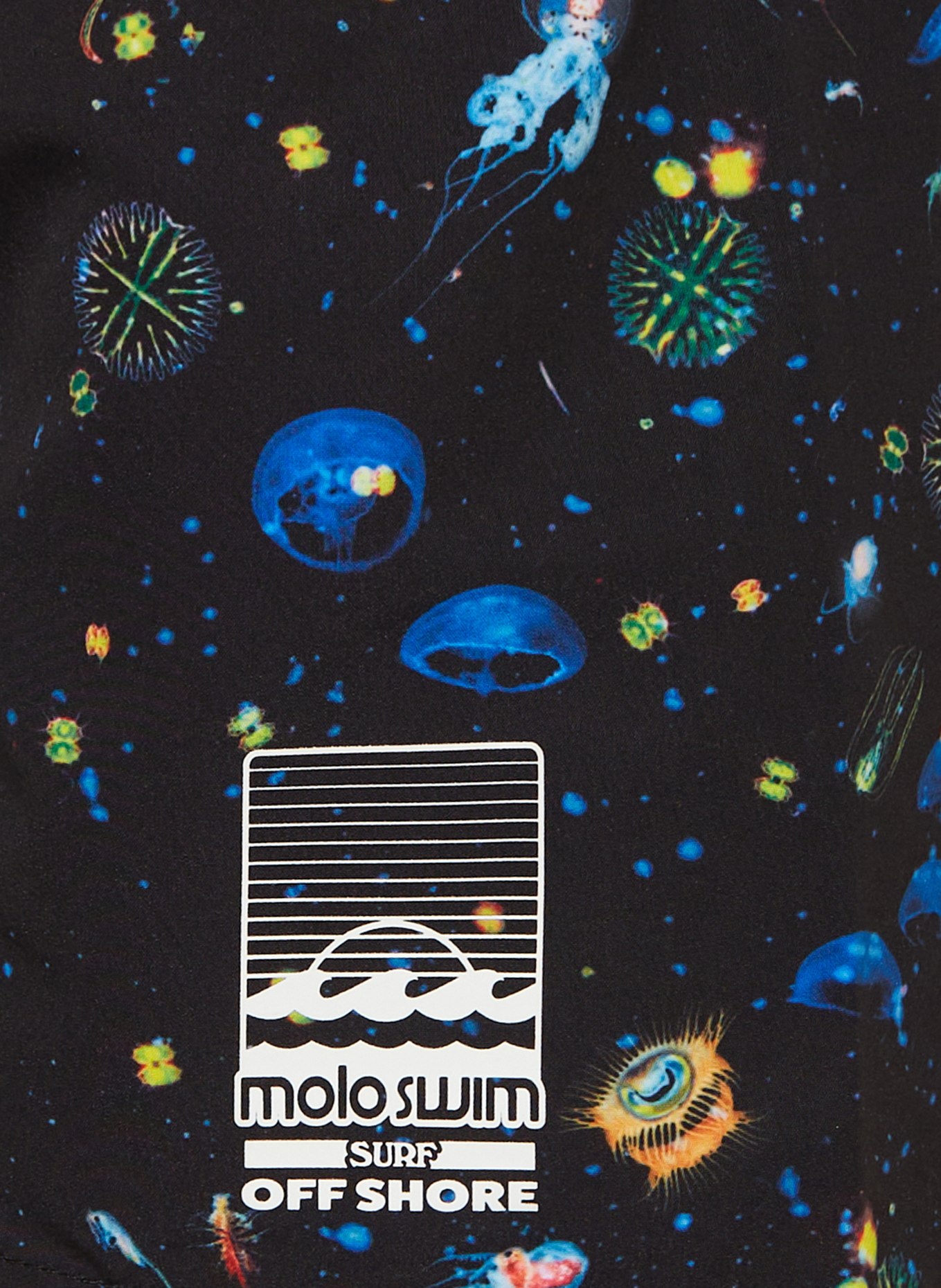 molo Badeshorts NIKO mit UV-Schutz 50+, Farbe: BLAU/ SCHWARZ (Bild 3)