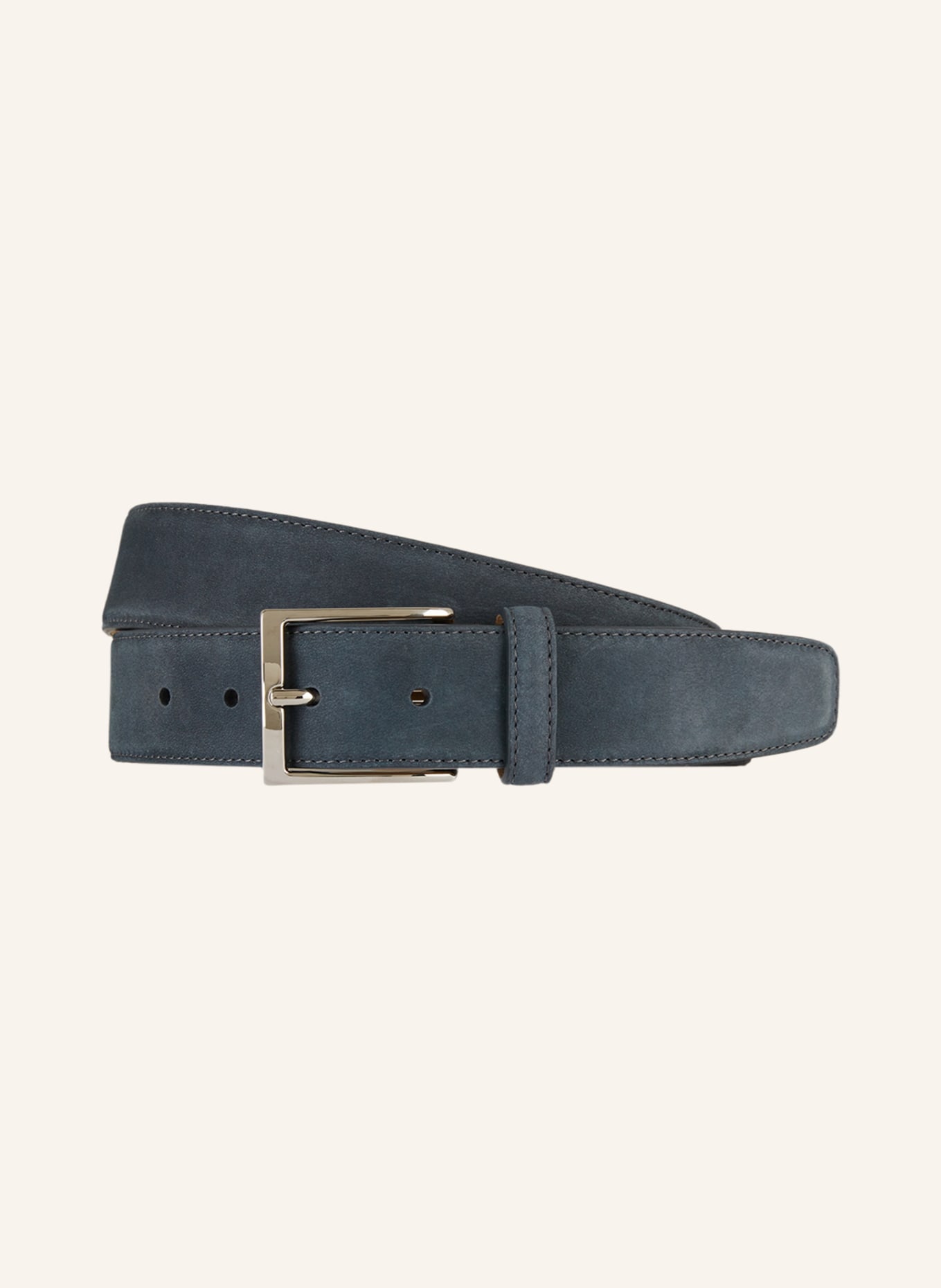 SIMONNOT-GODARD Leather belt, Color: TEAL (Image 1)