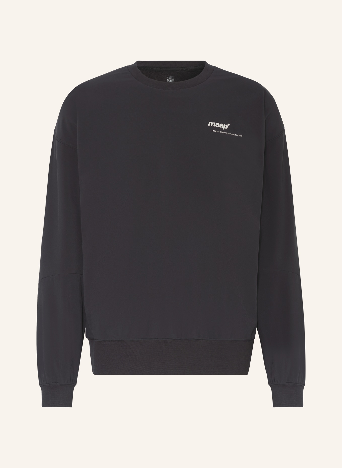 MAAP Sweatshirt TRAINING CREW, Color: BLACK (Image 1)
