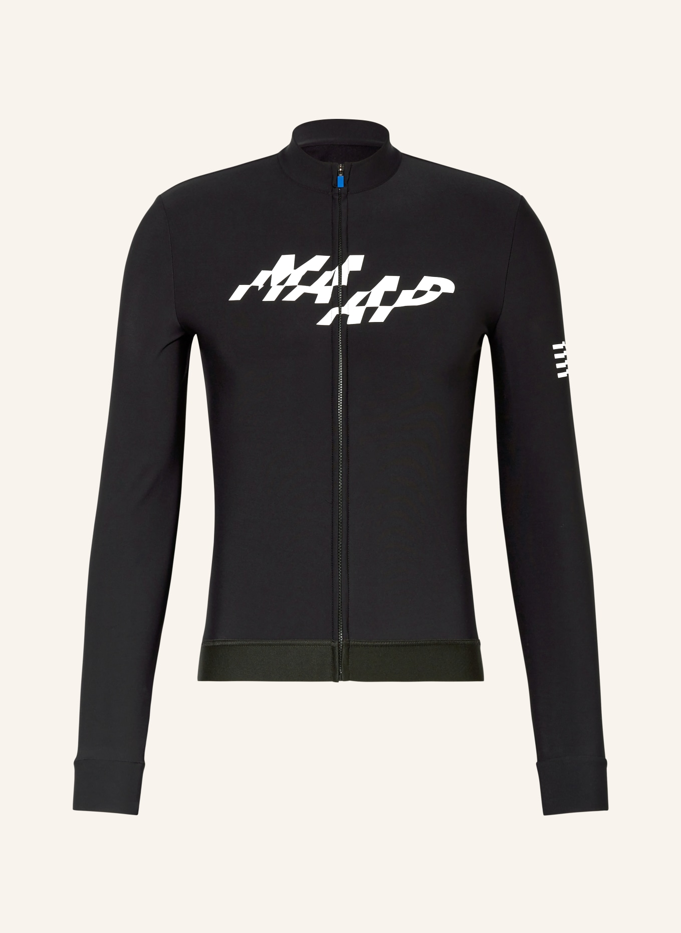 MAAP Thermal cycling jersey FRAGMENT THERMAL, Color: BLACK/ WHITE (Image 1)