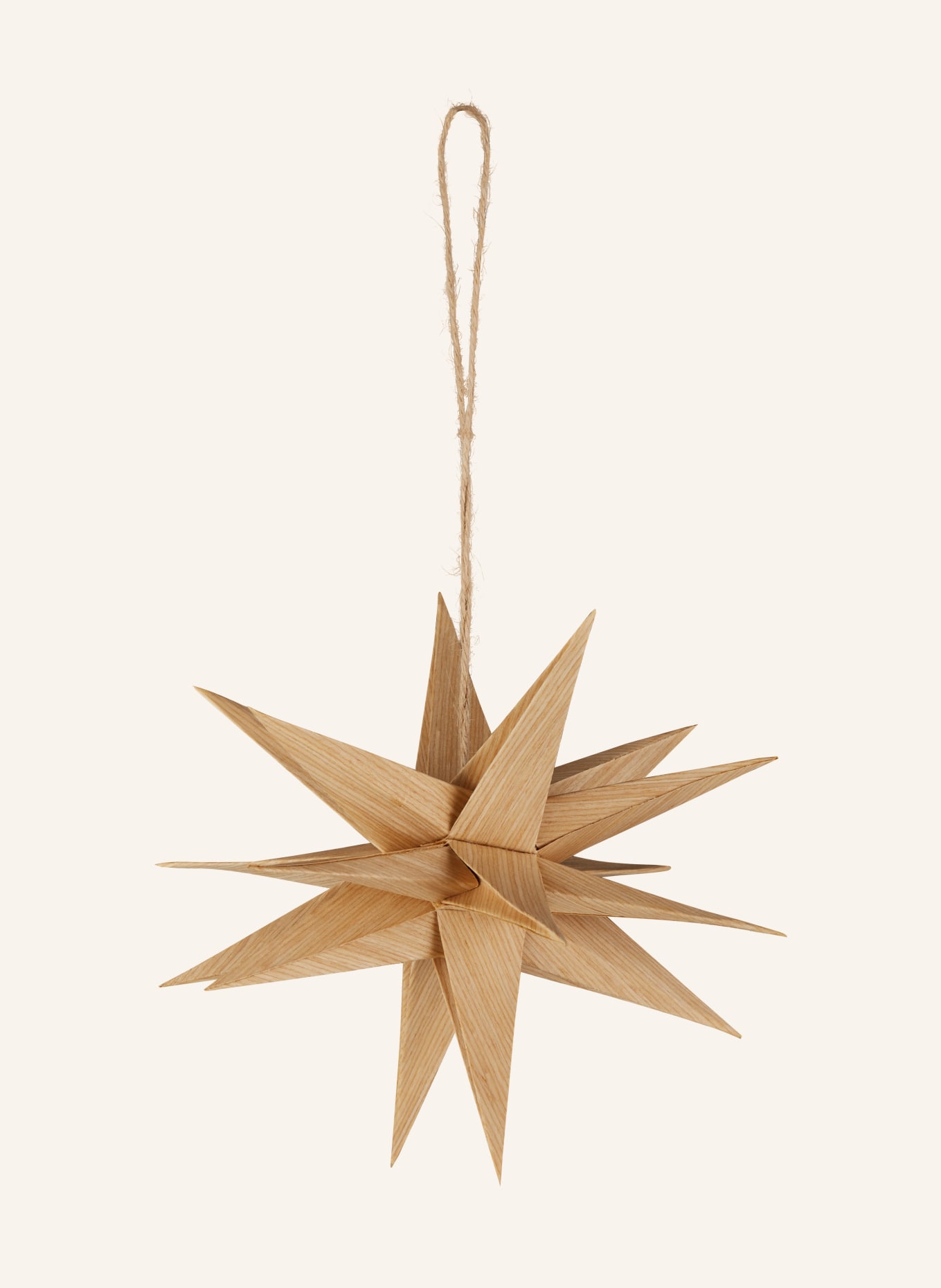 BROSTE COPENHAGEN Dekoanhänger VENUS: HELLBRAUN