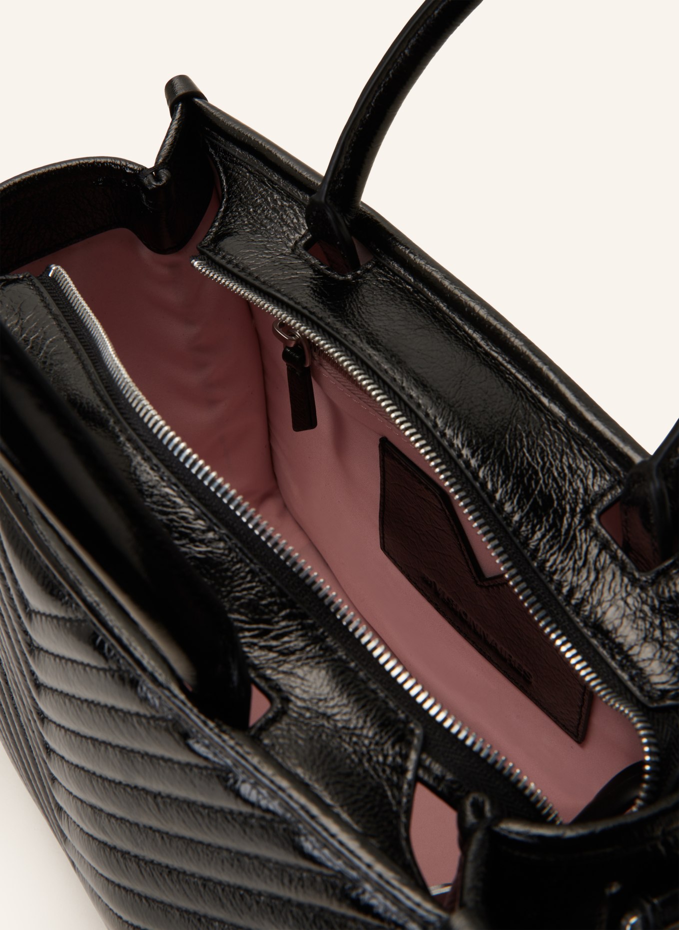 LES VISIONNAIRES Handbag LENA, Color: BLACK (Image 3)