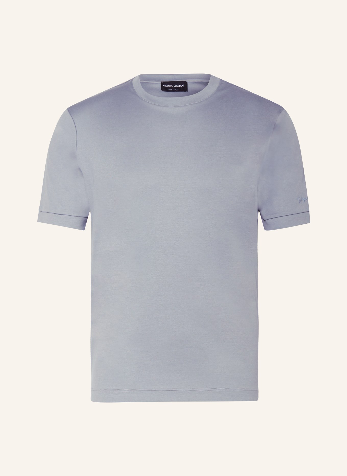 GIORGIO ARMANI T-shirt, Color: BLUE GRAY (Image 1)