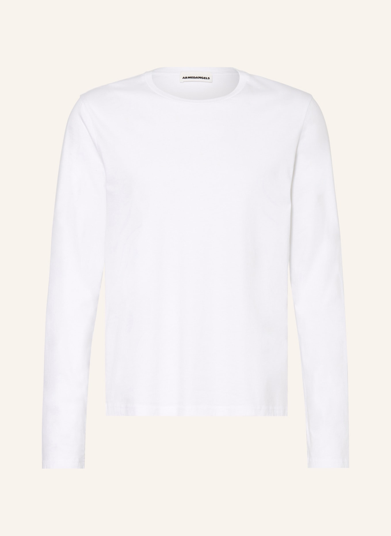 ARMEDANGELS Long sleeve shirt AALBIE, Color: WHITE (Image 1)