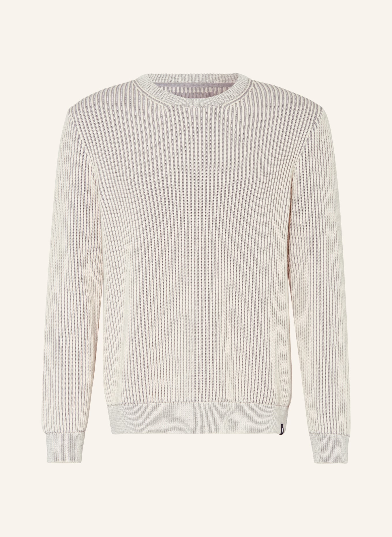 ARMEDANGELS Sweater ANDRAAS, Color: CREAM/ GRAY (Image 1)