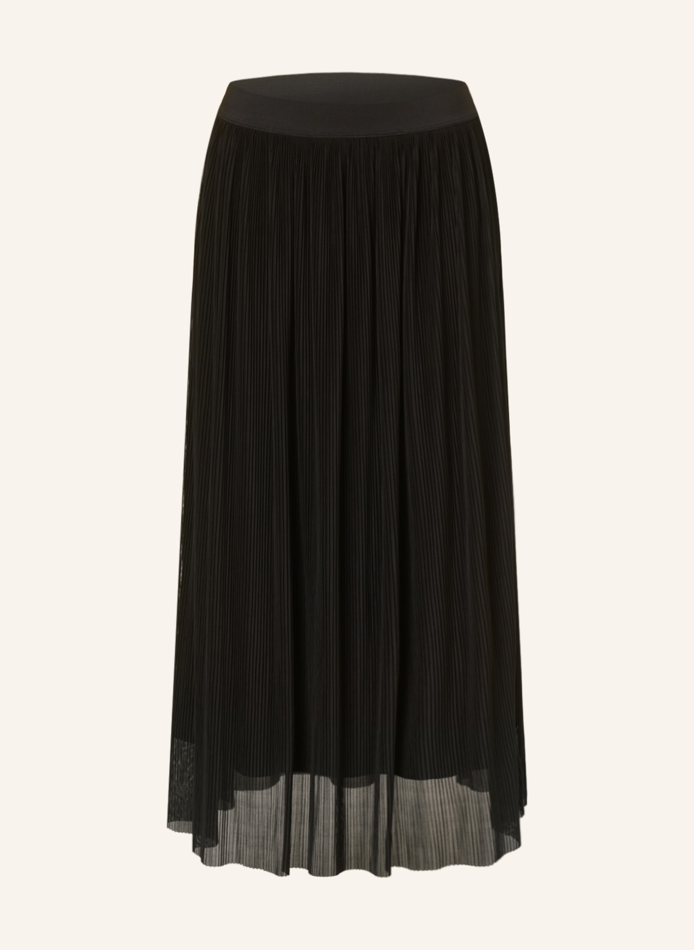 BETTY&CO Pleated skirt, Color: BLACK (Image 1)