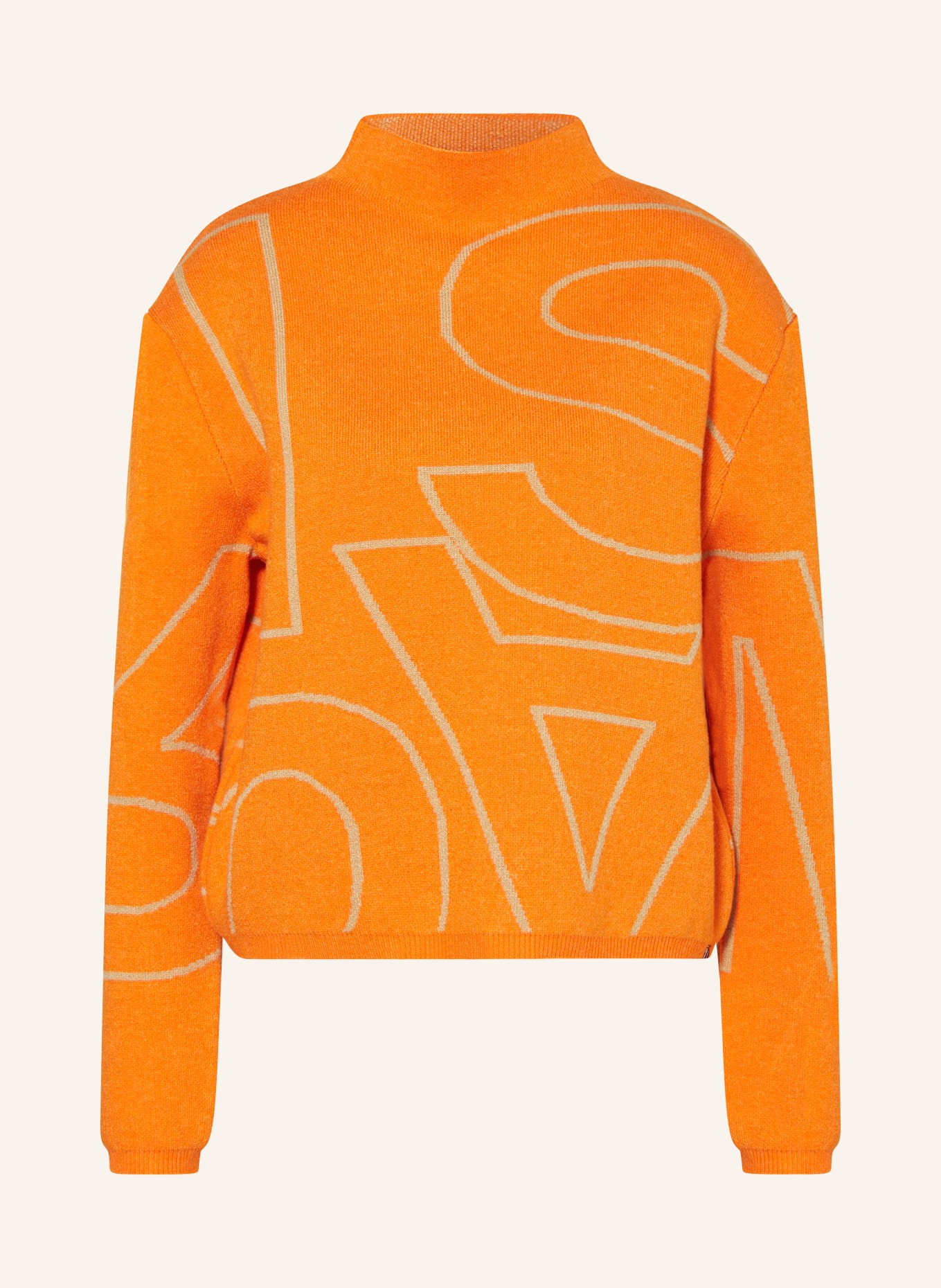 ELIAS RUMELIS Sweater MINEER, Color: ORANGE/ BEIGE (Image 1)
