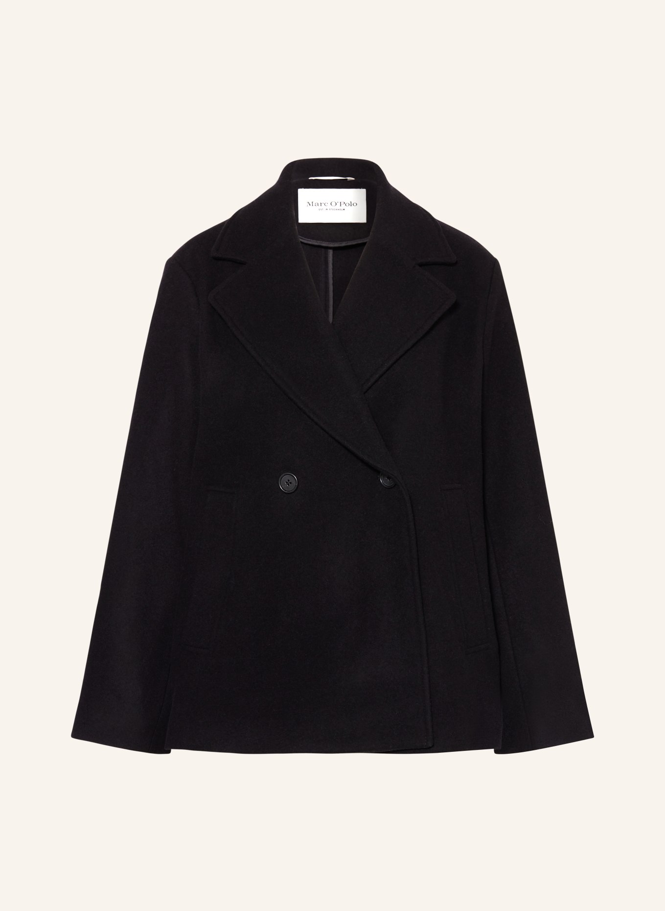 Marc O'Polo Pea coat, Color: BLACK (Image 1)