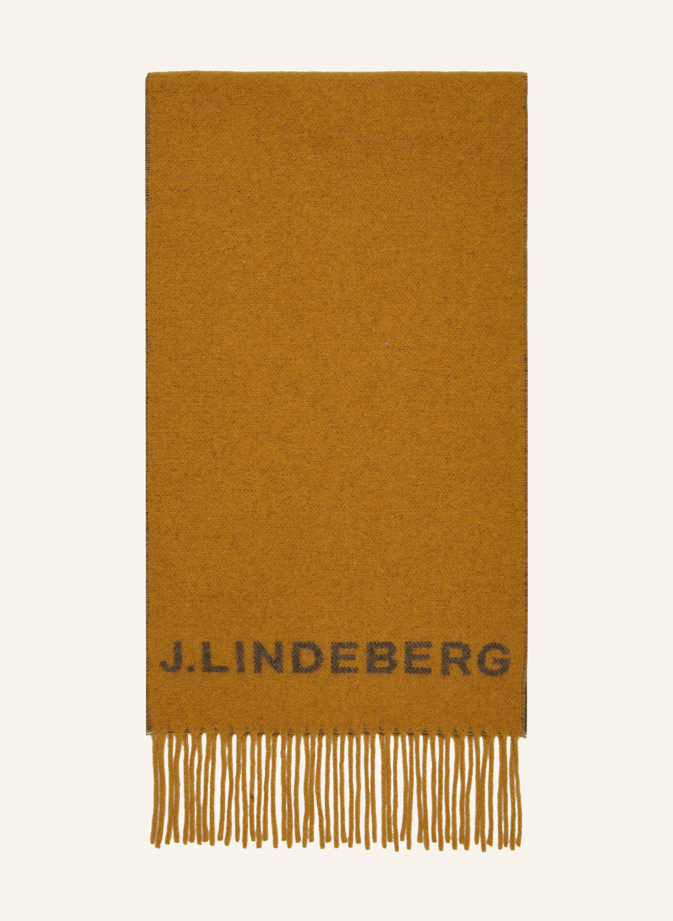 J.LINDEBERG Schal, Farbe: DUNKELGELB/ GRAU(Bild null)