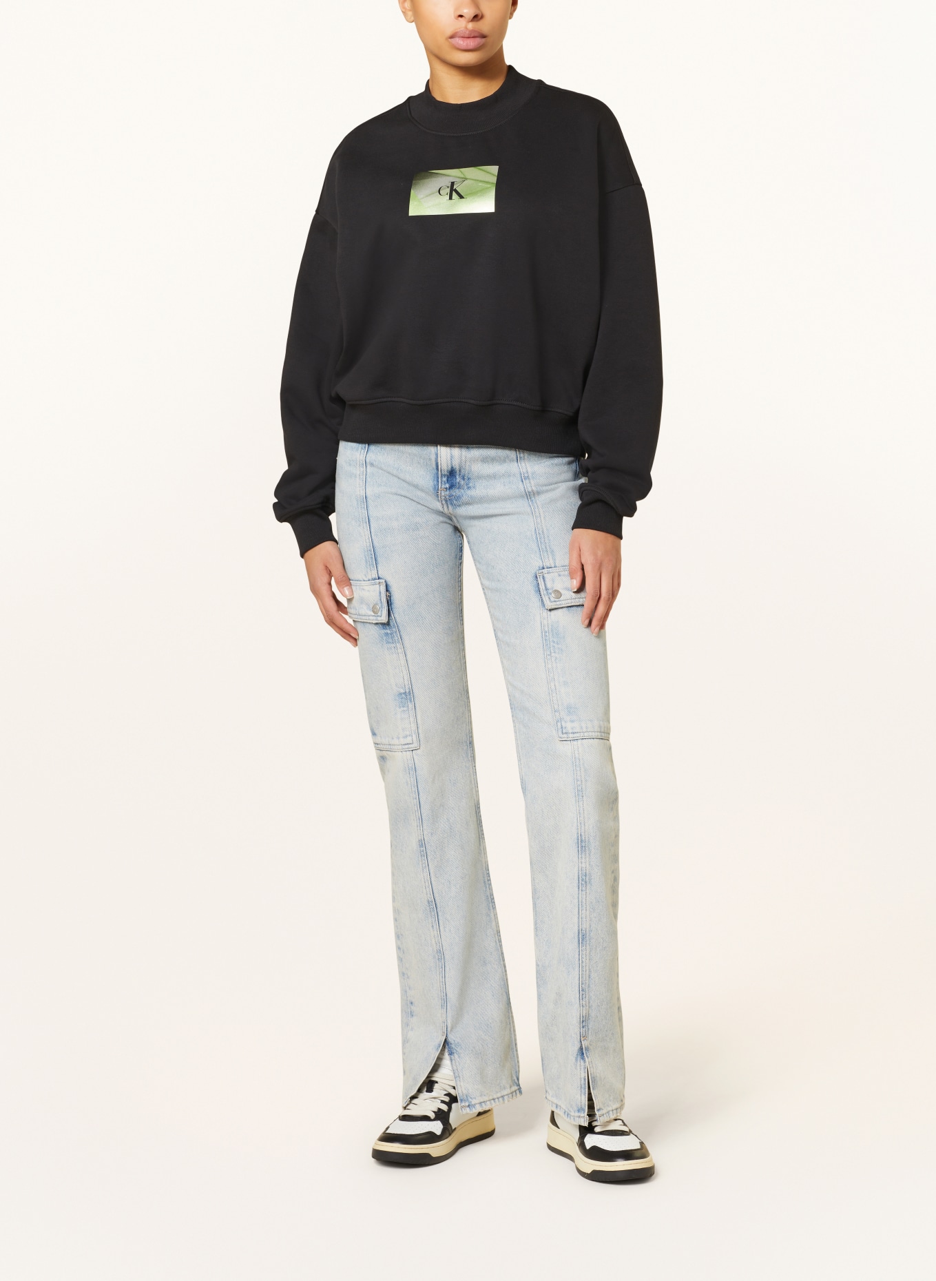 Calvin Klein Jeans Sweatshirt in black
