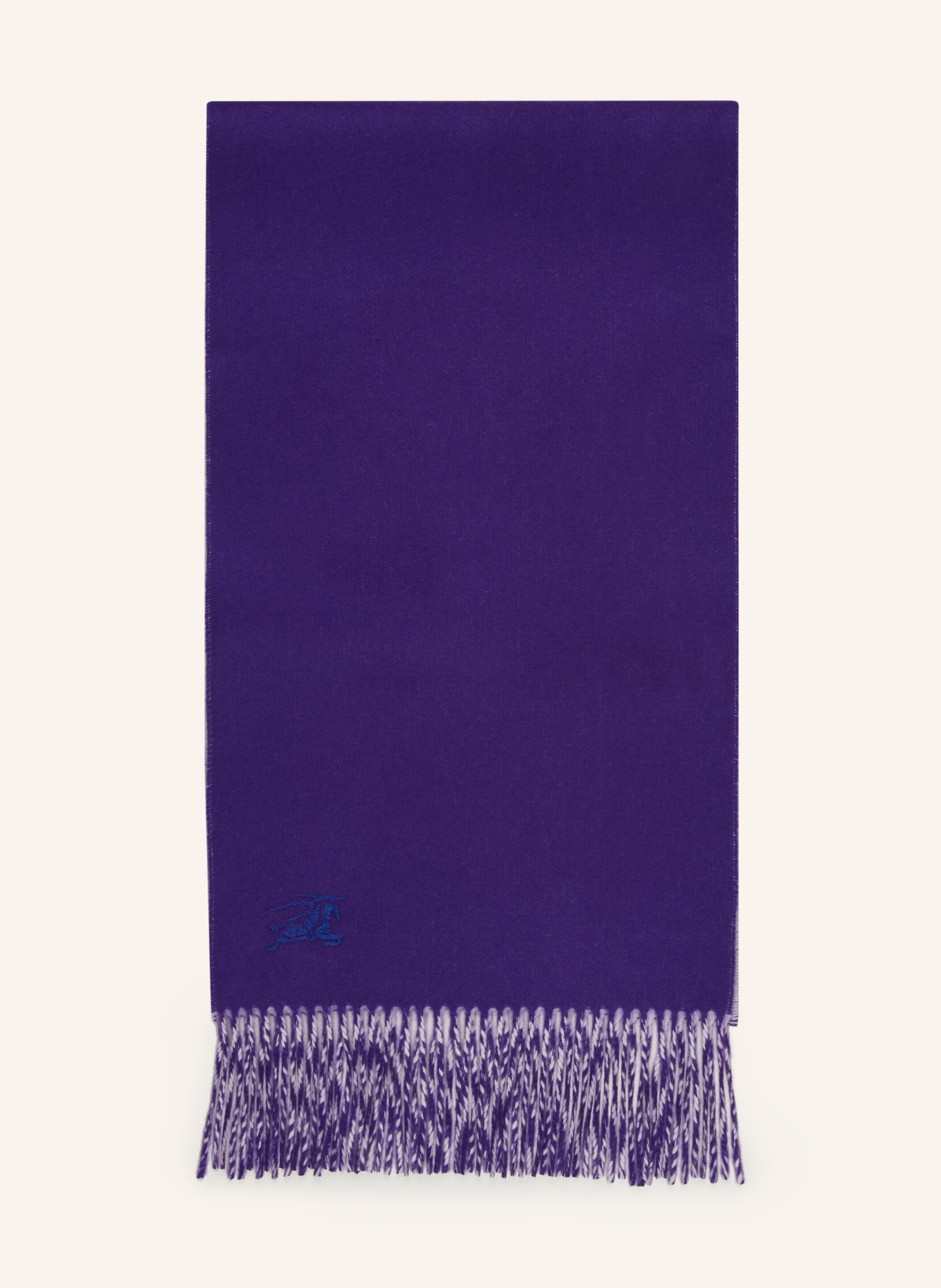 BURBERRY Cashmere scarf, Color: PURPLE/ LIGHT PURPLE (Image 1)