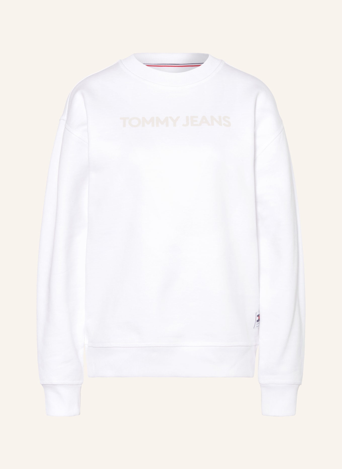 TOMMY JEANS Sweatshirt, Color: WHITE (Image 1)