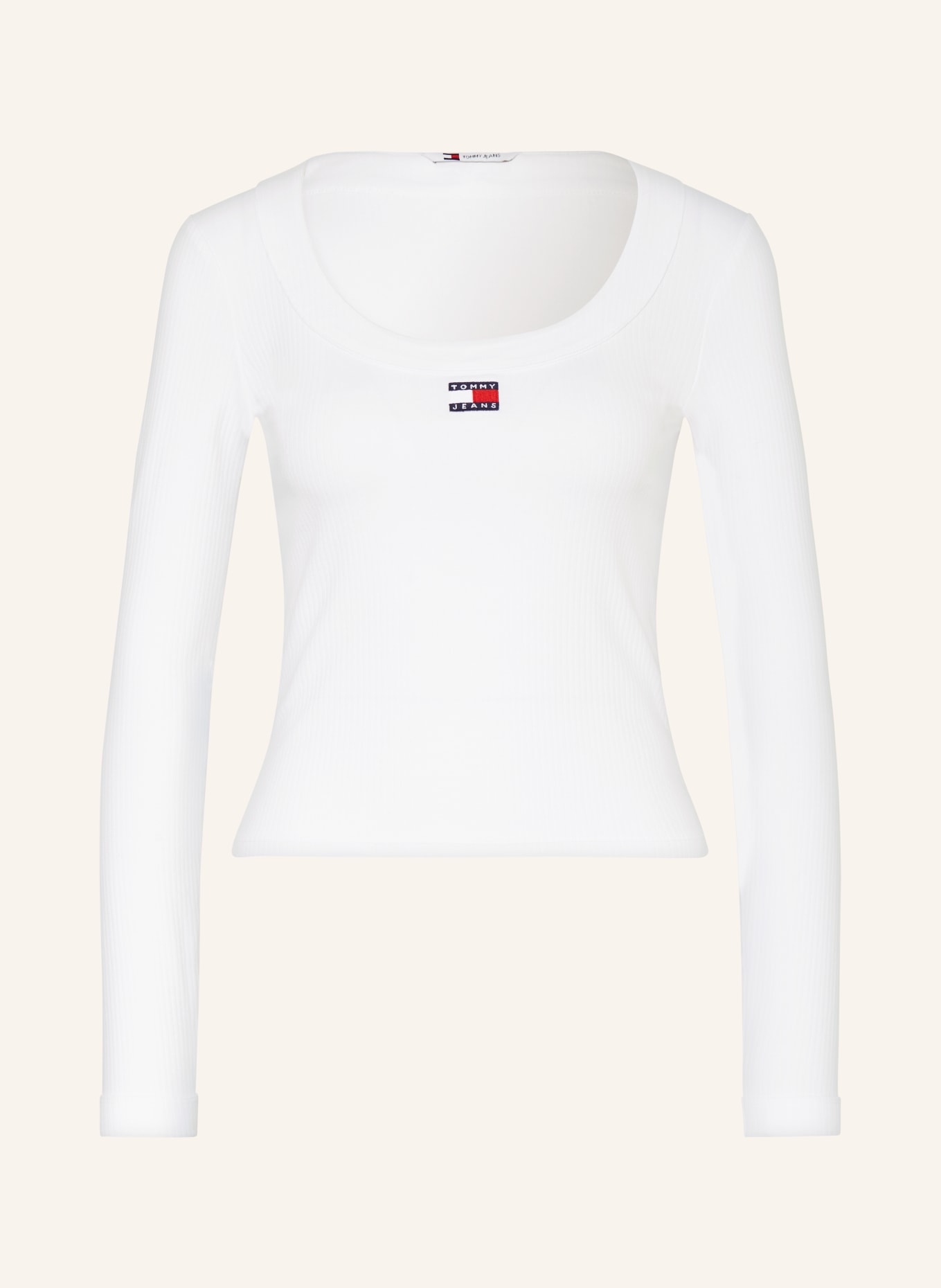 TOMMY JEANS Long sleeve shirt, Color: WHITE (Image 1)